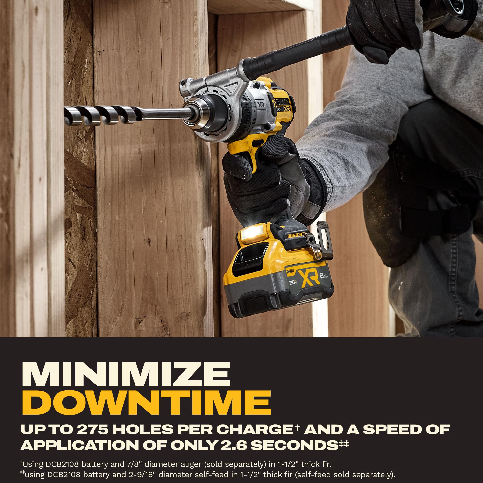 dewalt-20v-max-xr-dcd1007ww1-1-2-brushless-hammer-drill-kit-with-8ah-battery-and image 8