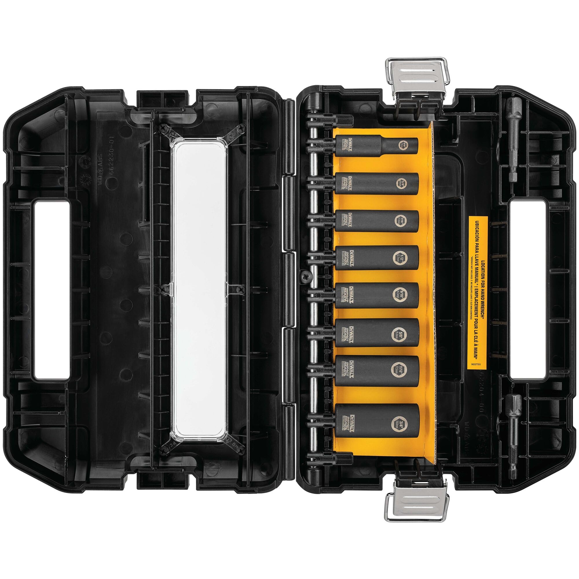 dewalt-dw22838-3-8-inch-drive-sae-impact-socket-set-10-piece image 1