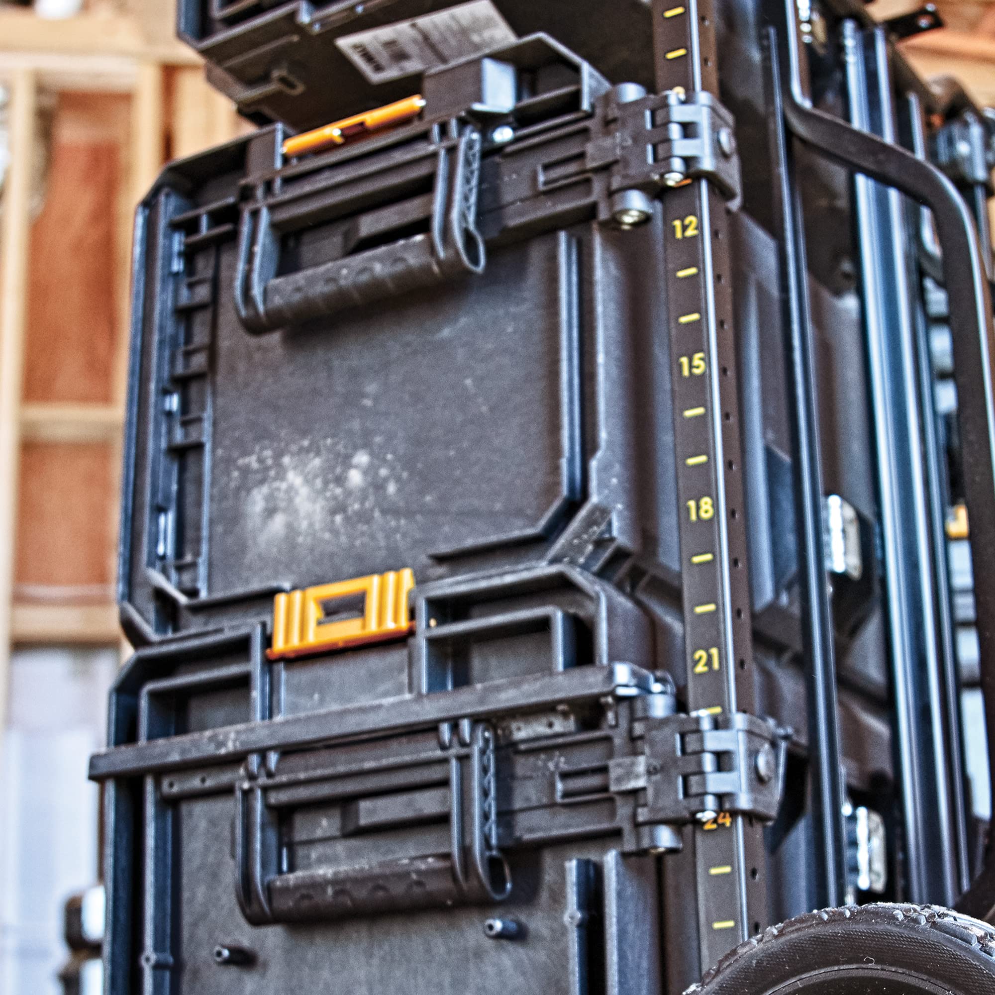 dewalt-toughsystem-tool-storage-l-cart-carrier-with-heavy-duty-wheels-dwst08210 image 5