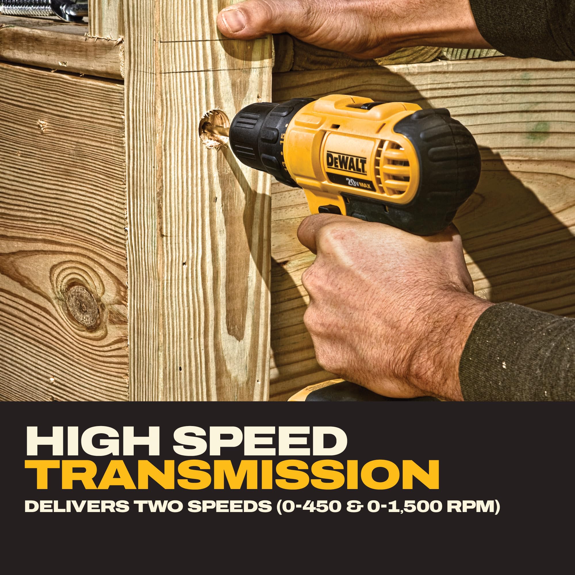 dewalt-20v-max-dcd771c2-2-speed-drill-driver-kit image 7