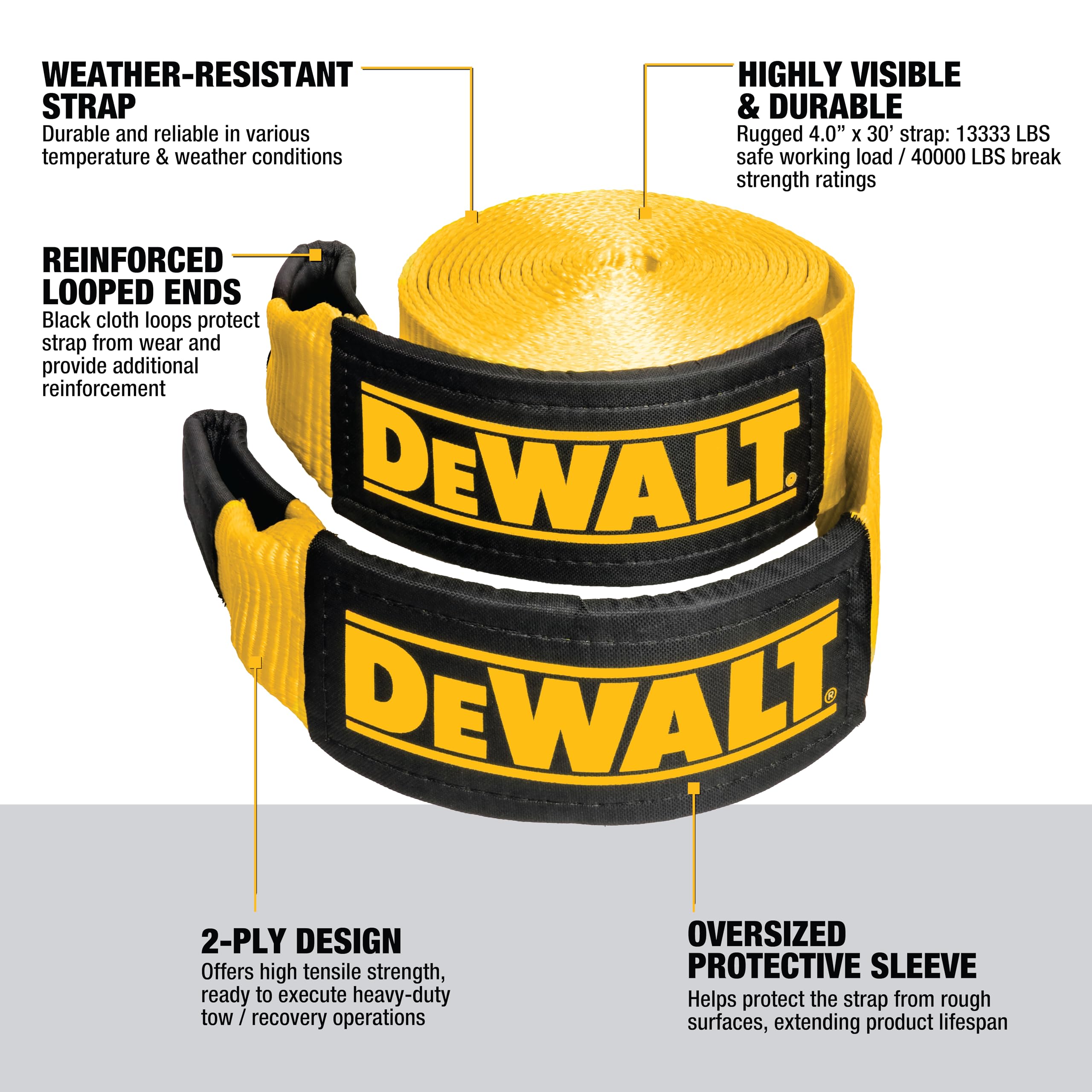 dewalt-dxbc40000-4-x-30-recovery-tow-strap-13-333-lb-working-load-40-000-lb-brea image 2