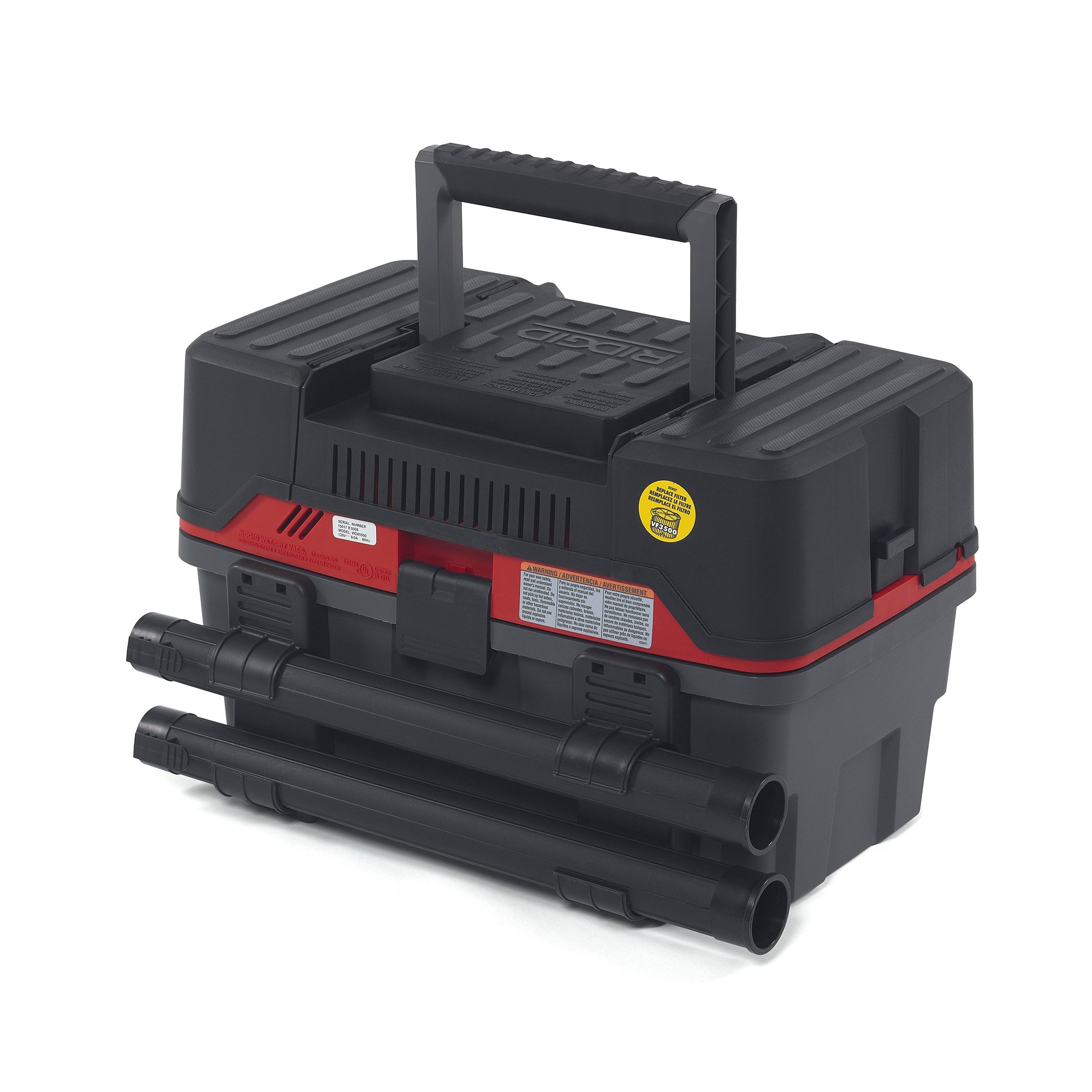 ridgid-50318-4500rv-propack-4-5-gallon-wet-dry-shop-vacuum-5-0-peak-hp image 3