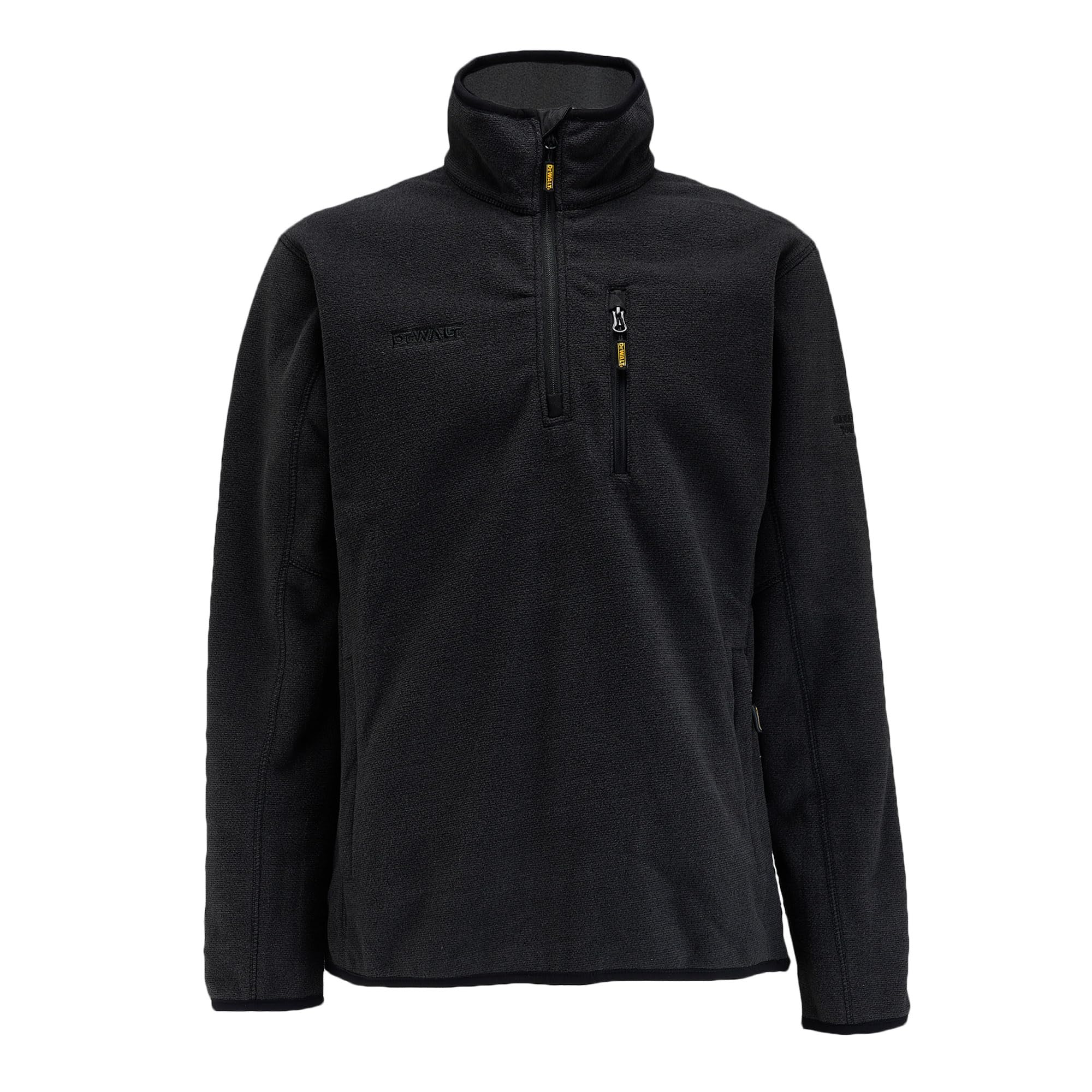 dewalt-men-s-quarter-zip-fleece-pullover-with-zip-pockets image 1