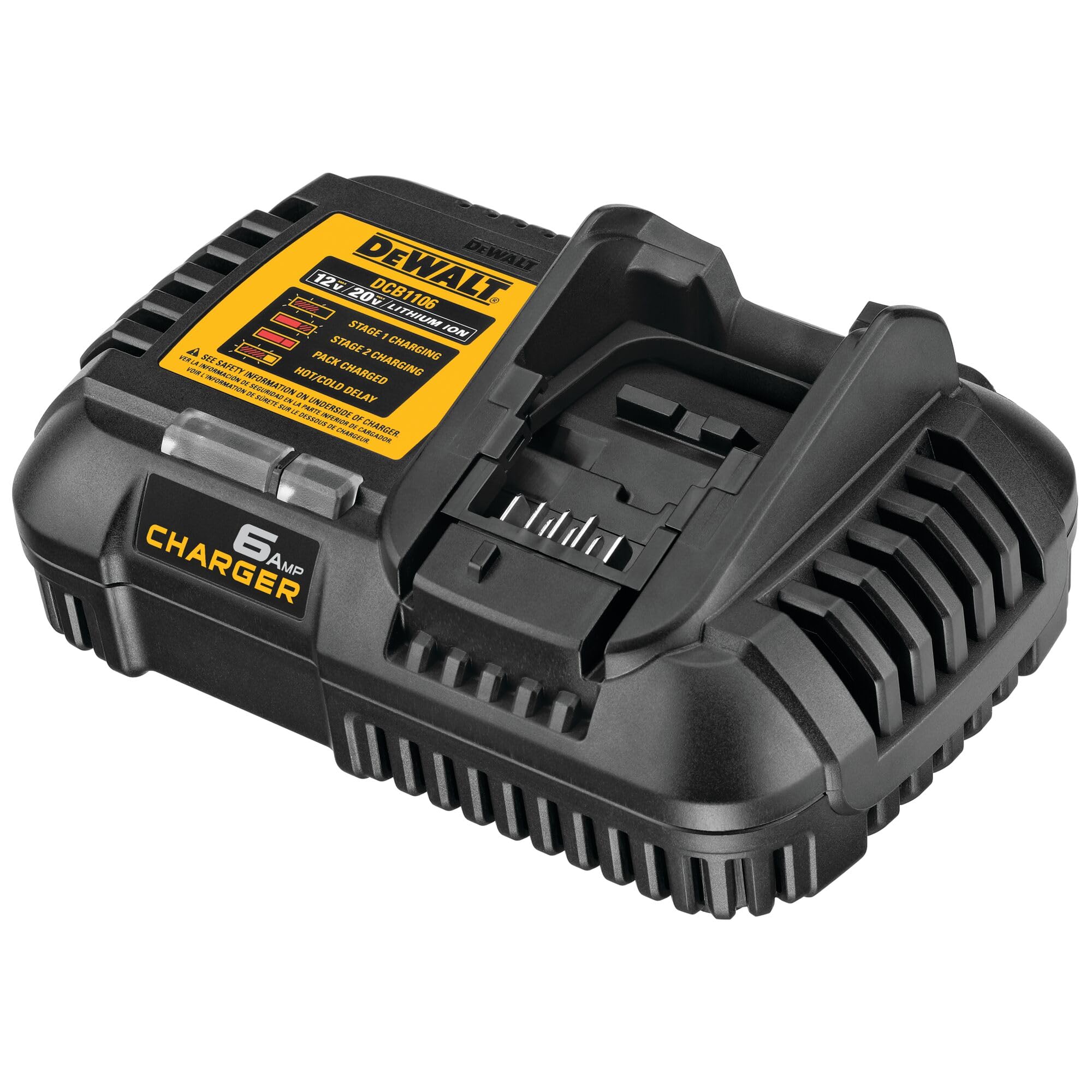 dewalt-dcb1106-6-amp-battery-charger-for-12v-max-20v-max-flexvolt image 8