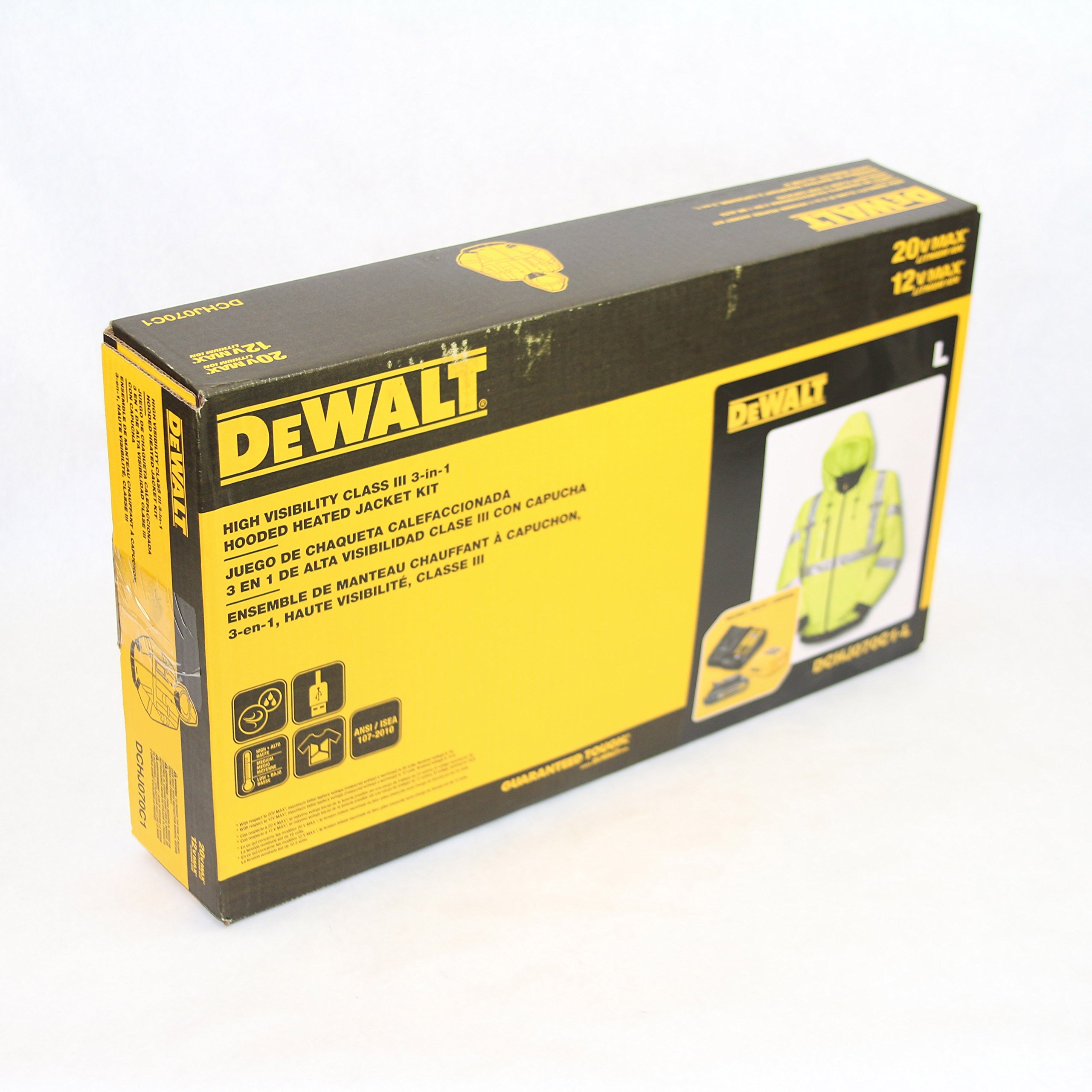 dewalt-dchj070c1-l-20v-12v-max-high-vis-heated-jacket-kit-large image 5