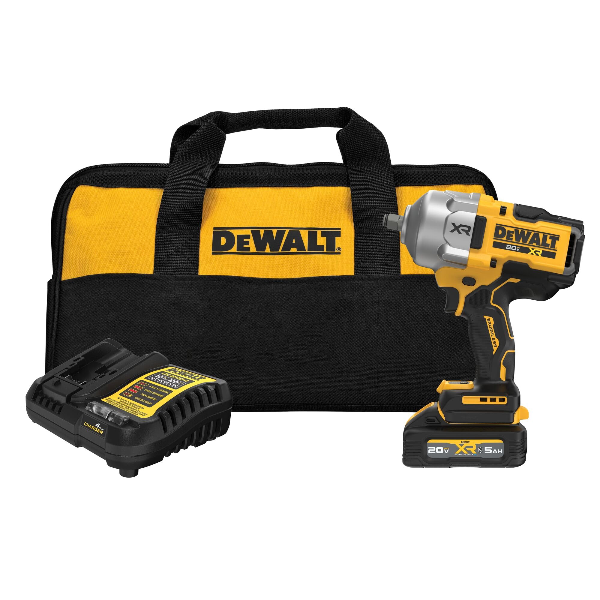 dewalt-20v-max-xr-dcf961-1-2-inch-impact-wrench-kit-with-hog-ring-anvil image 1