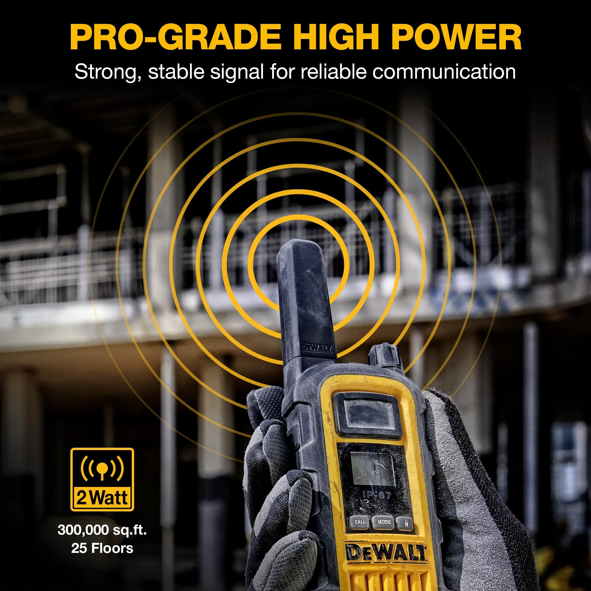 dewalt-dxfrs800-walkie-talkies-2-pack-2w-ip67-waterproof image 2
