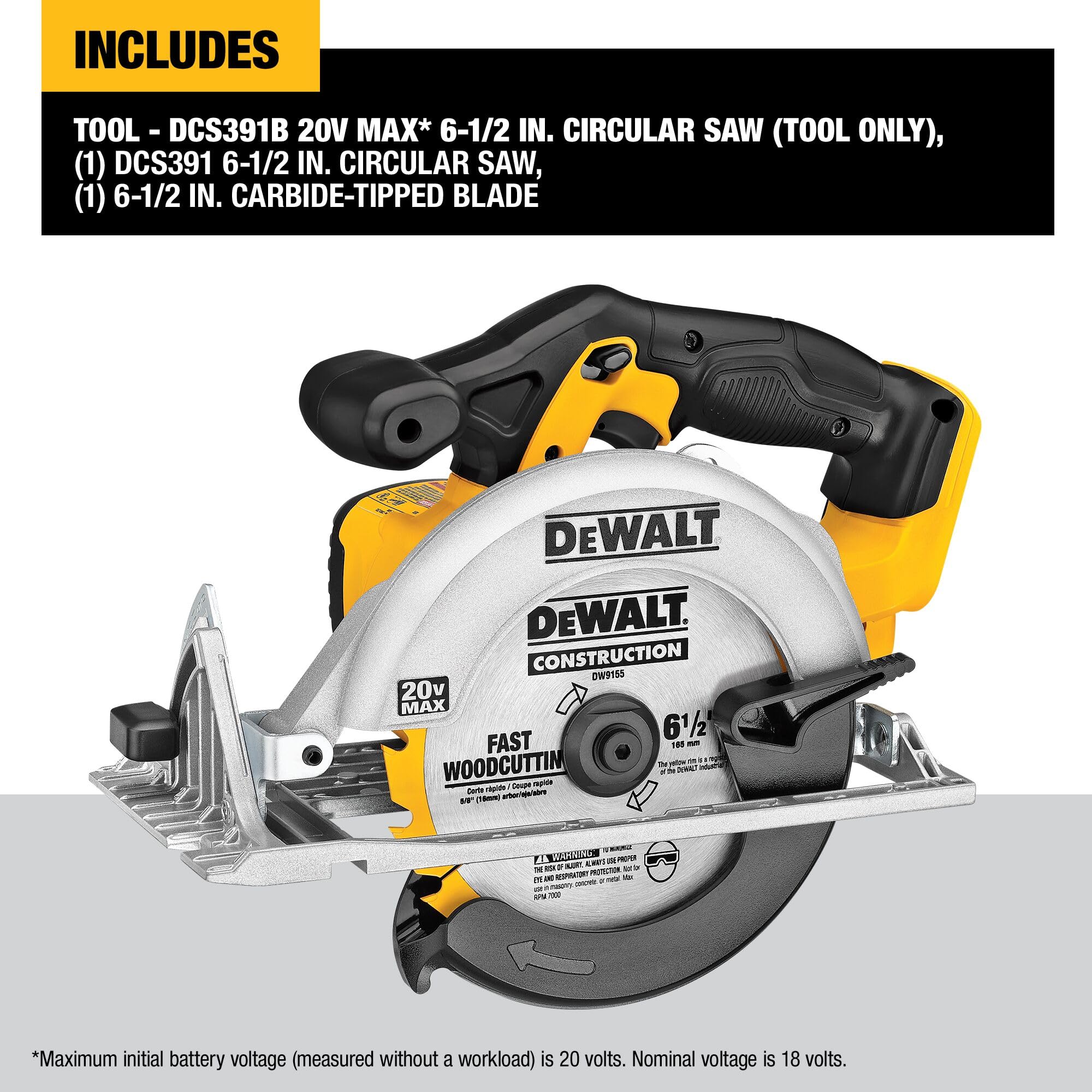 dewalt-20v-max-6-1-2-inch-cordless-circular-saw-sidewinder-tool-only-dcs391b image 2