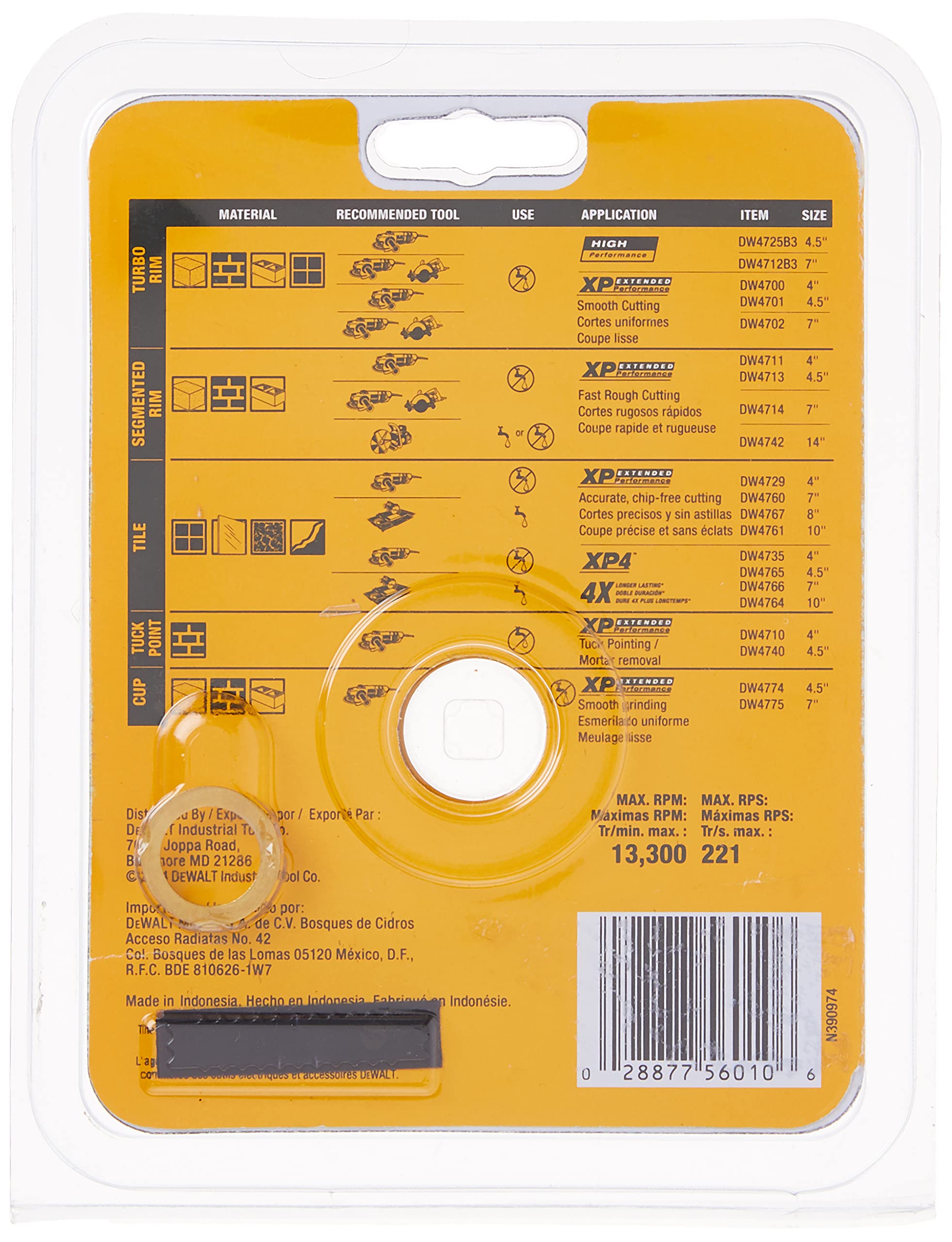 dewalt-dw4765-4-1-2-in-wet-dry-porcelain-tile-diamond-blade image 5