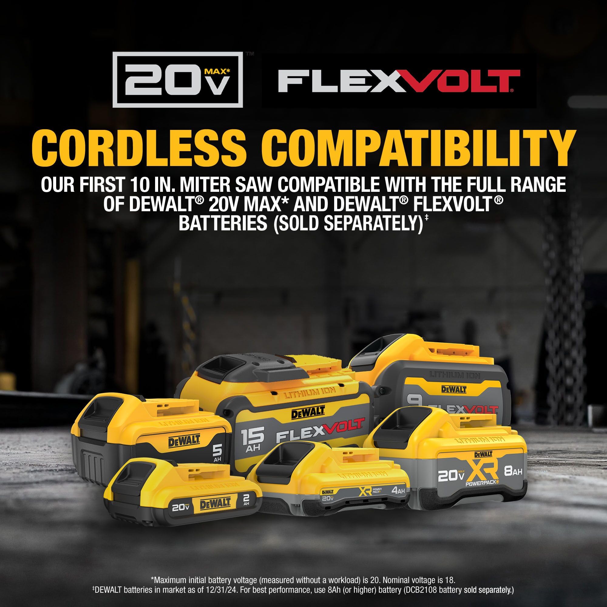 dewalt-dcs714b-20v-max-xr-10-inch-double-bevel-fixed-miter-saw-tool-only image 6