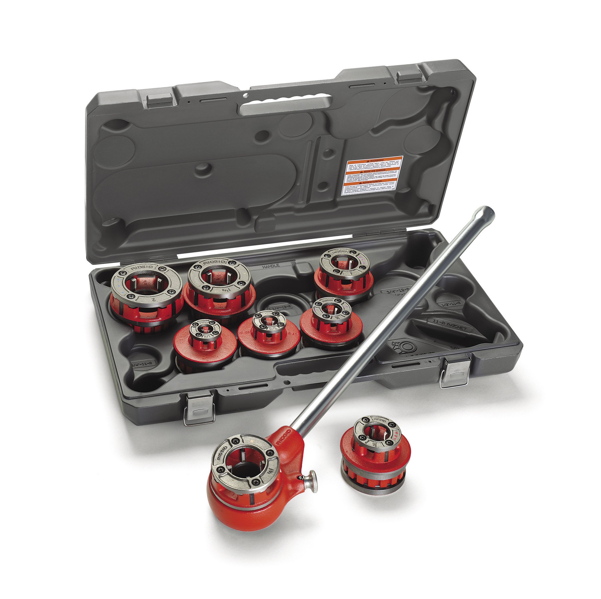 ridgid-36475-model-12-r-exposed-ratchet-pipe-threader-set-1-2-2-npt image 5