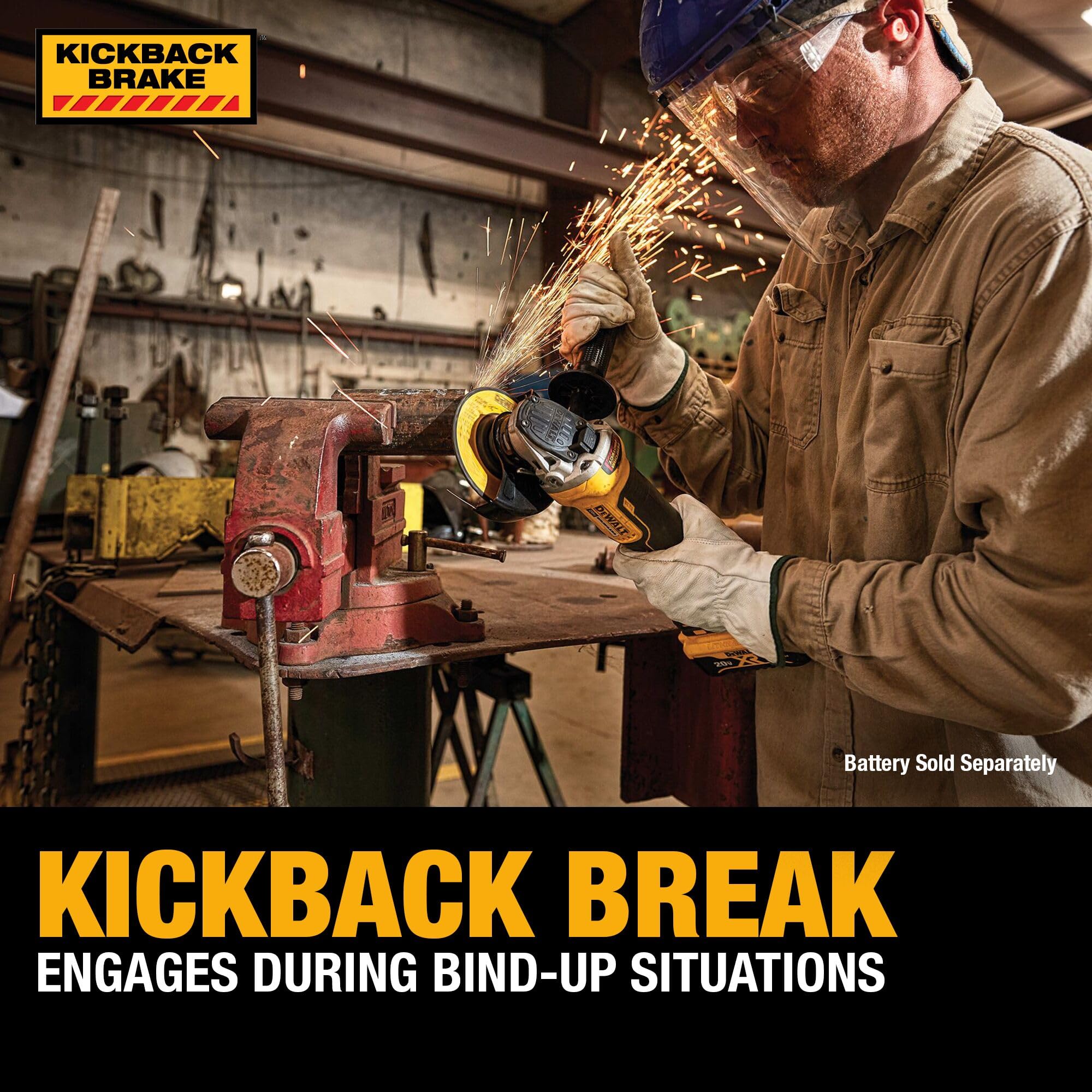 dewalt-dcg413b-20v-max-brushless-4-1-2-angle-grinder-tool-only-9-000-rpm image 4