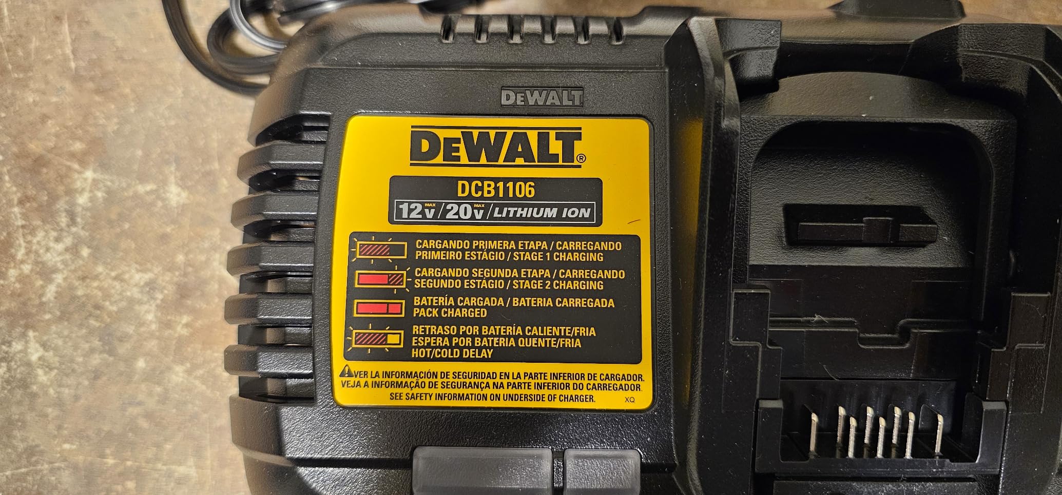 Solid charger
