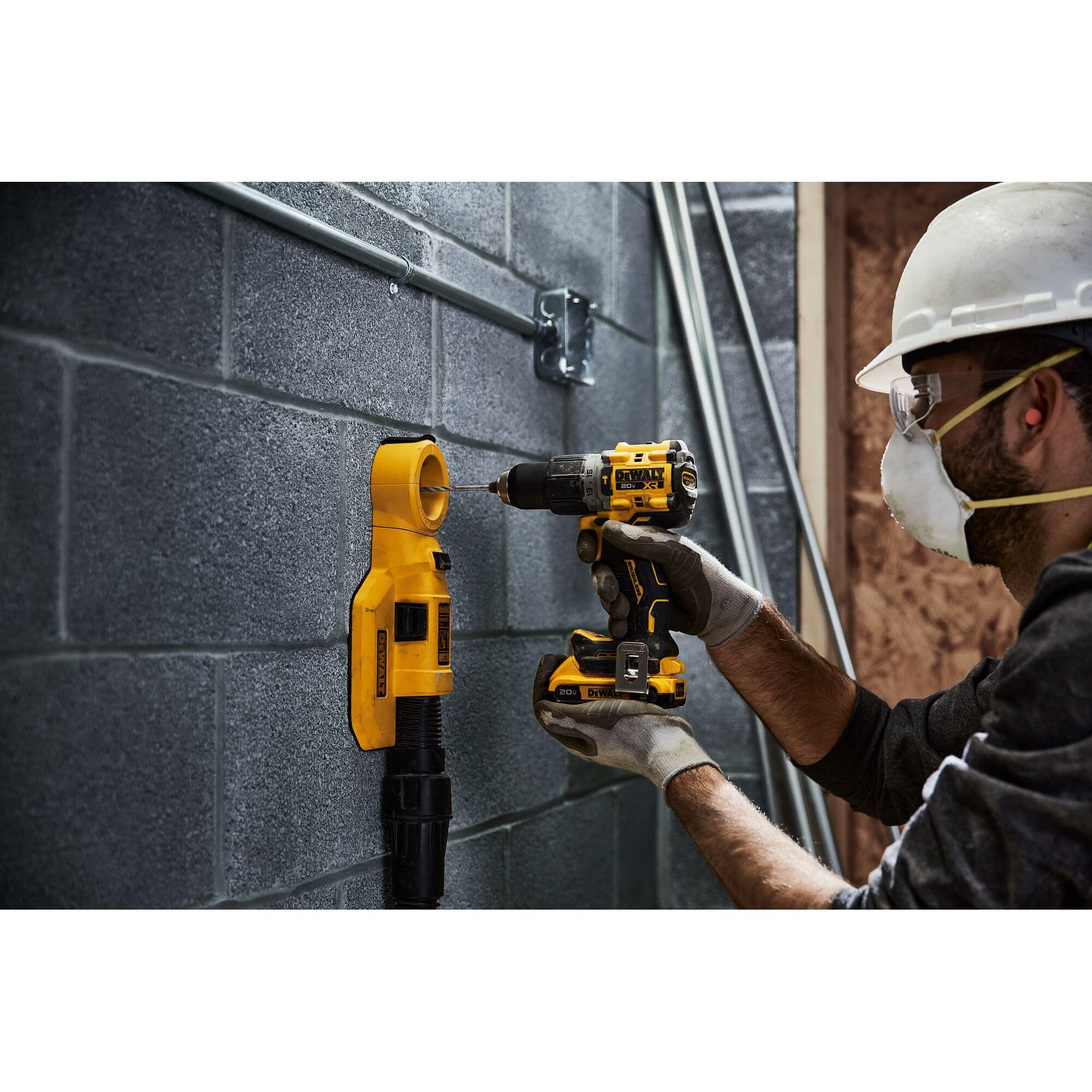 dewalt-20v-max-xr-dcd805d2-brushless-1-2-hammer-drill-driver-kit image 7