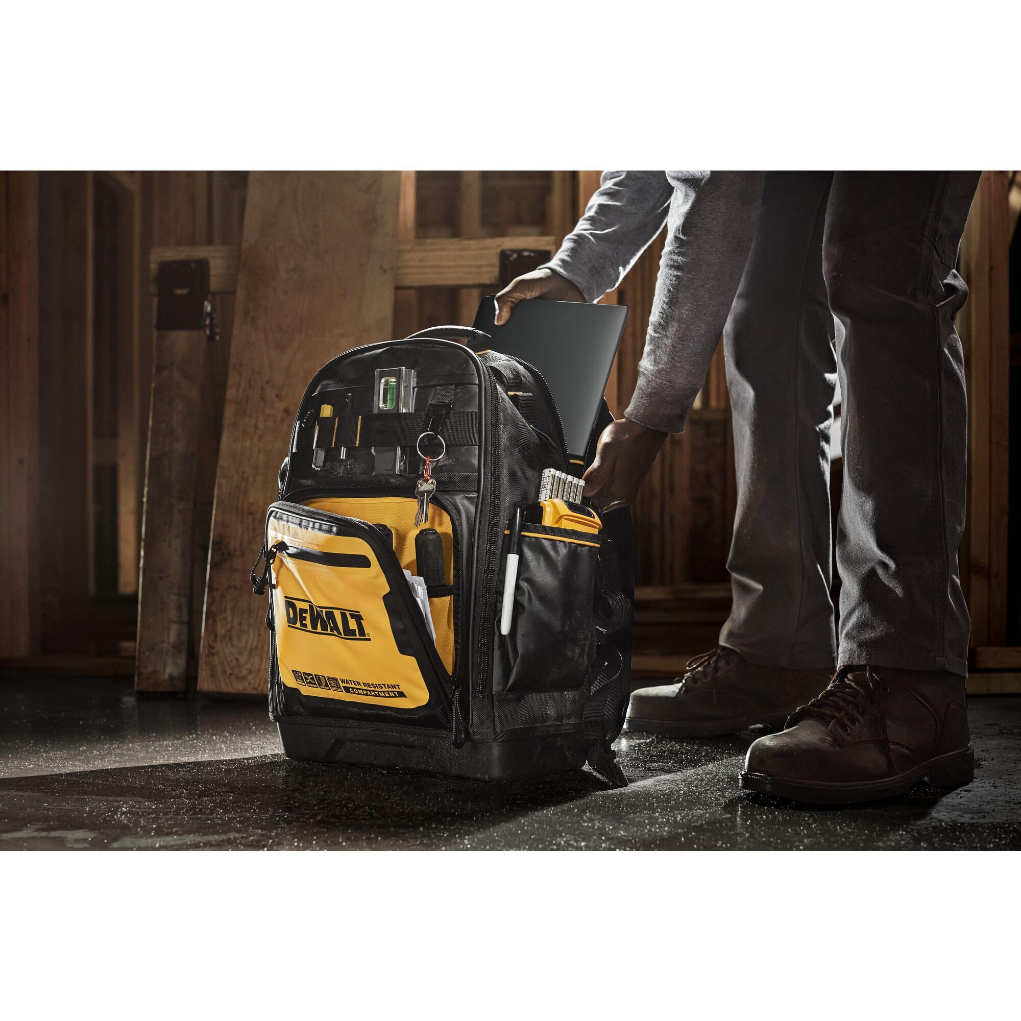 dewalt-tool-backpack-dwst560102-43-pocket-water-resistant-tool-storage image 2