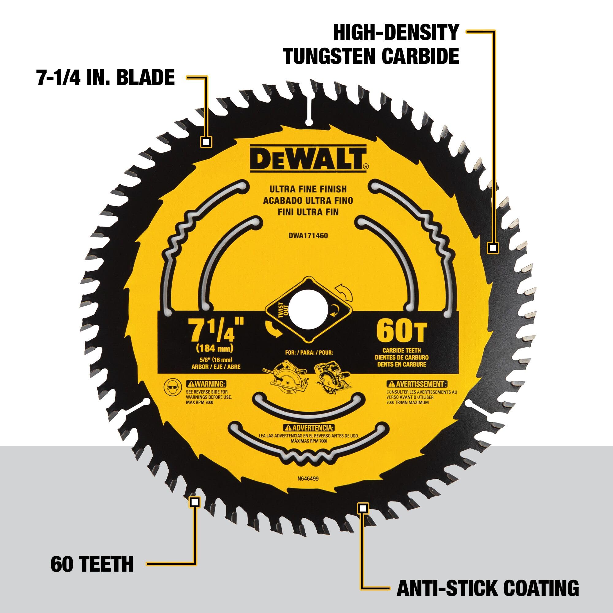 dewalt-dwa171460-7-1-4-in-60-tooth-circular-saw-blade image 2