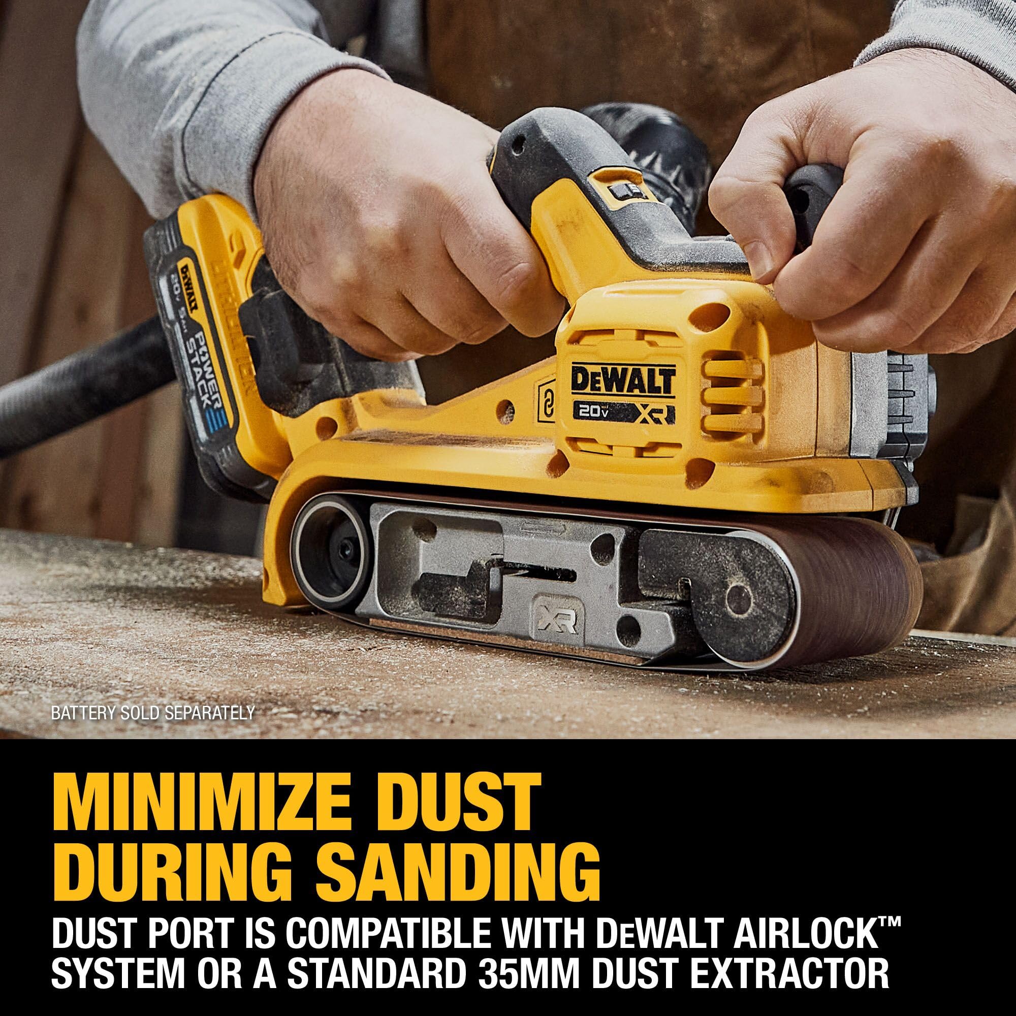 dewalt-dcw220b-20v-max-xr-brushless-cordless-3x21-belt-sander-tool-only image 5