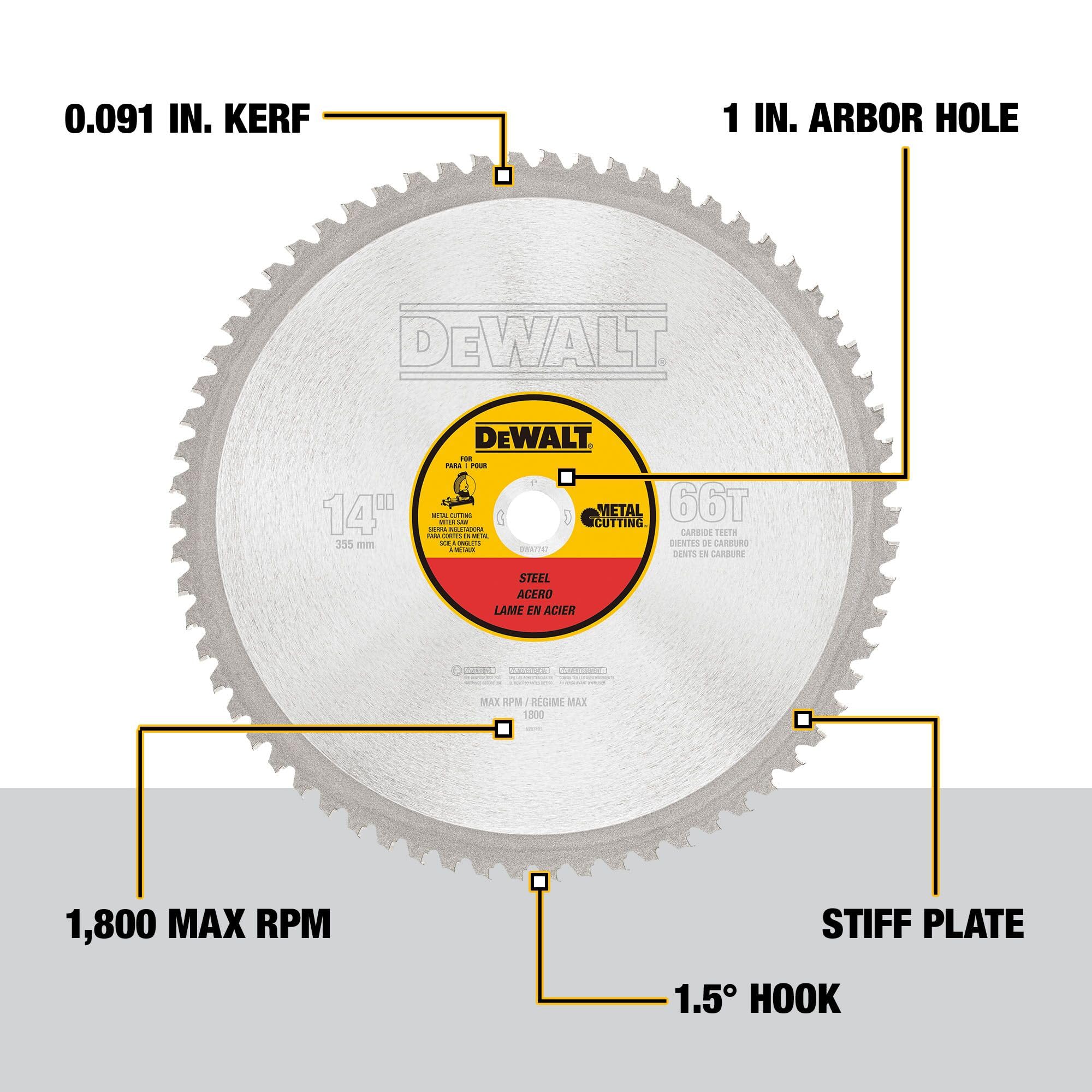 dewalt-dwa7747-14-inch-66-tooth-ferrous-metal-cutting-saw-blade image 2