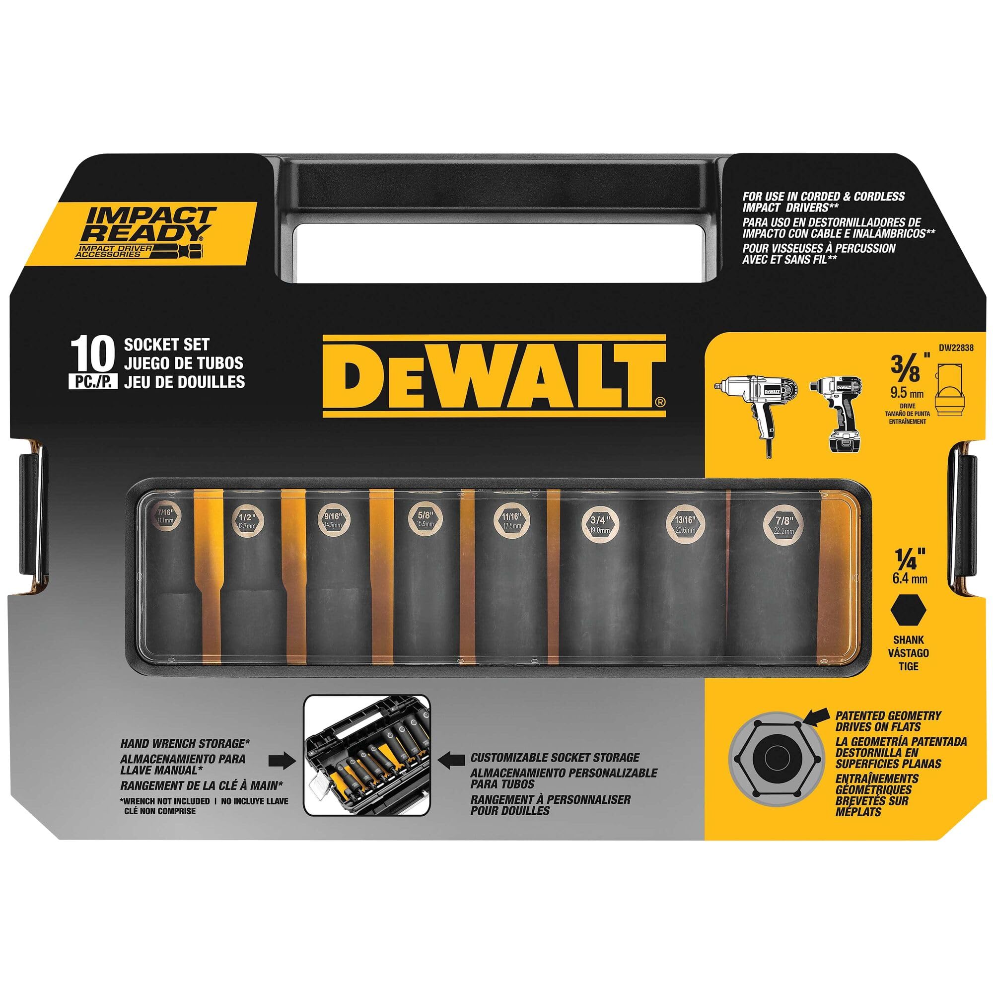 dewalt-dw22838-3-8-inch-drive-sae-impact-socket-set-10-piece image 8