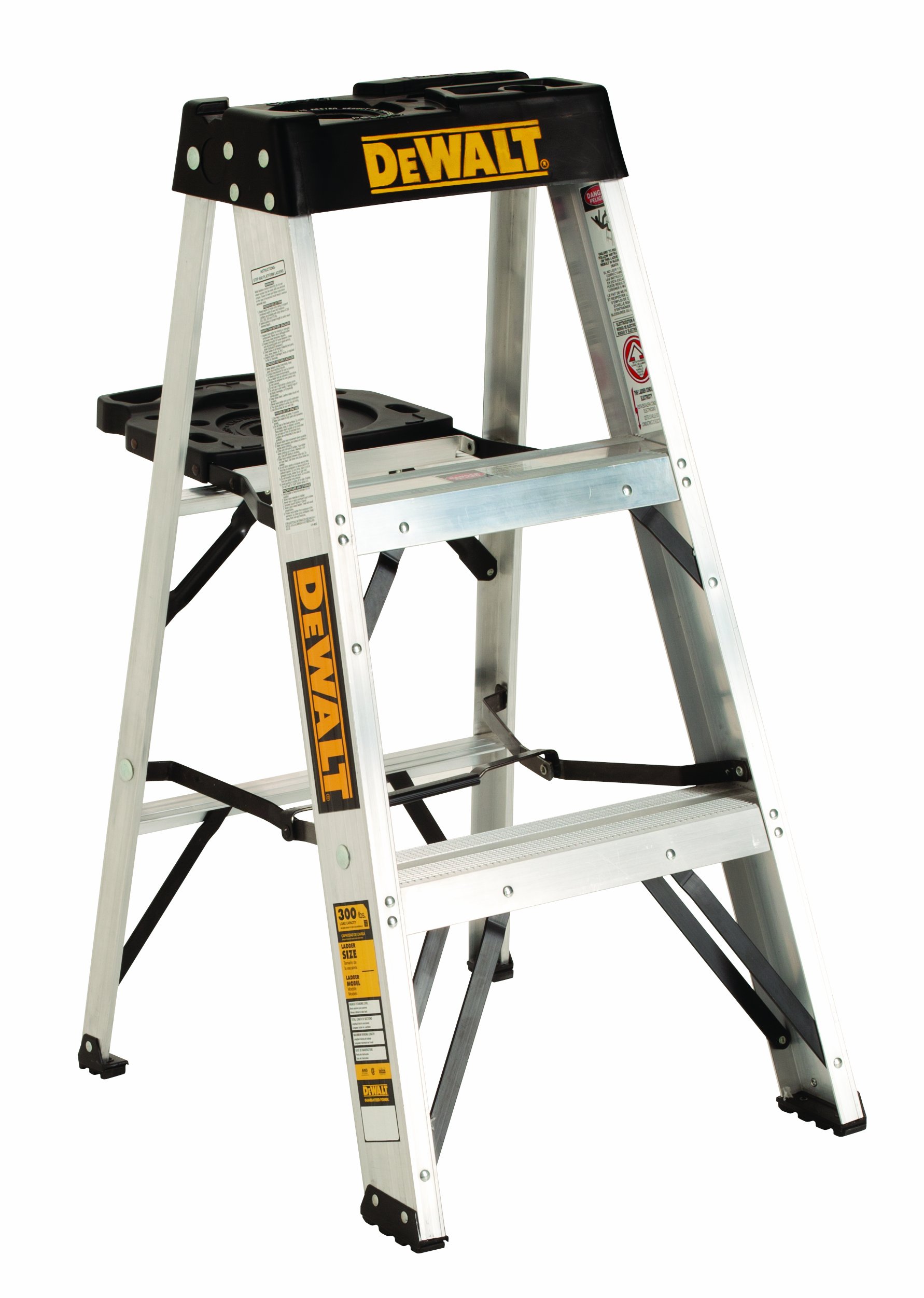 dewalt-dxl2010-03-3-foot-aluminum-step-ladder-300-lb-type-ia image 1
