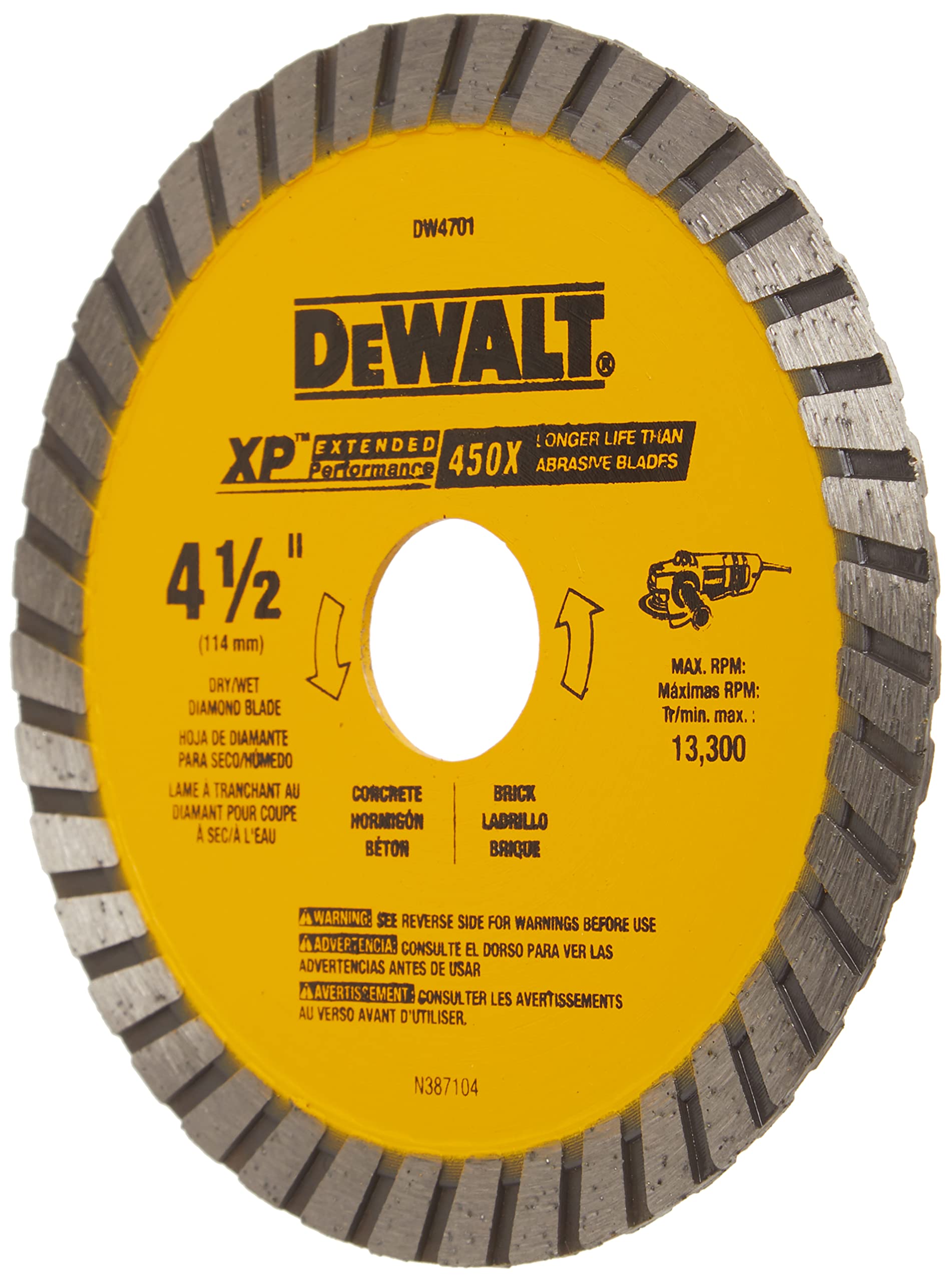 dewalt-dw4701-4-1-2-inch-continuous-rim-diamond-blade-dry-or-wet-cutting-7-8-inc image 4