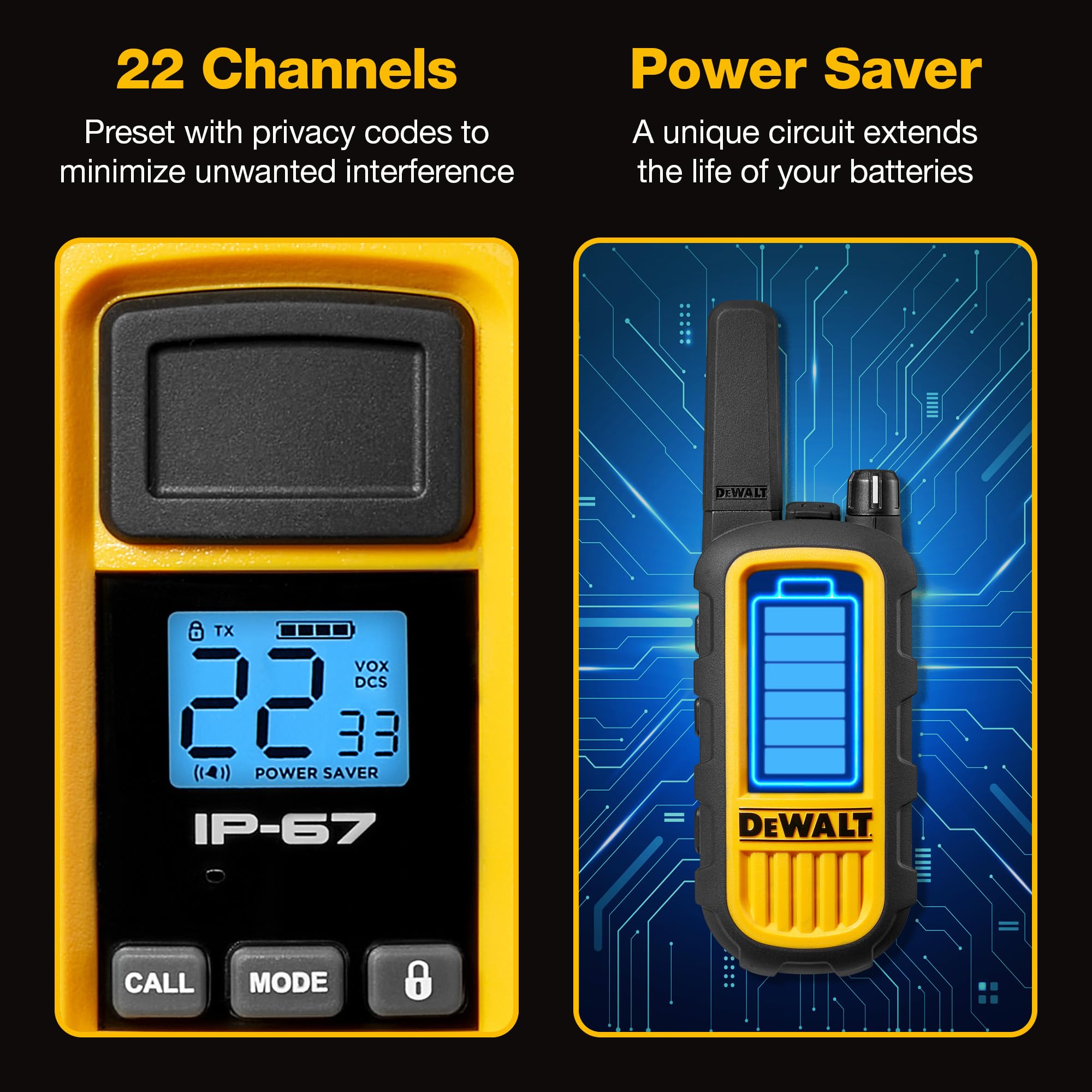 dewalt-dxfrs800-walkie-talkies-2-pack-2w-ip67-waterproof image 7