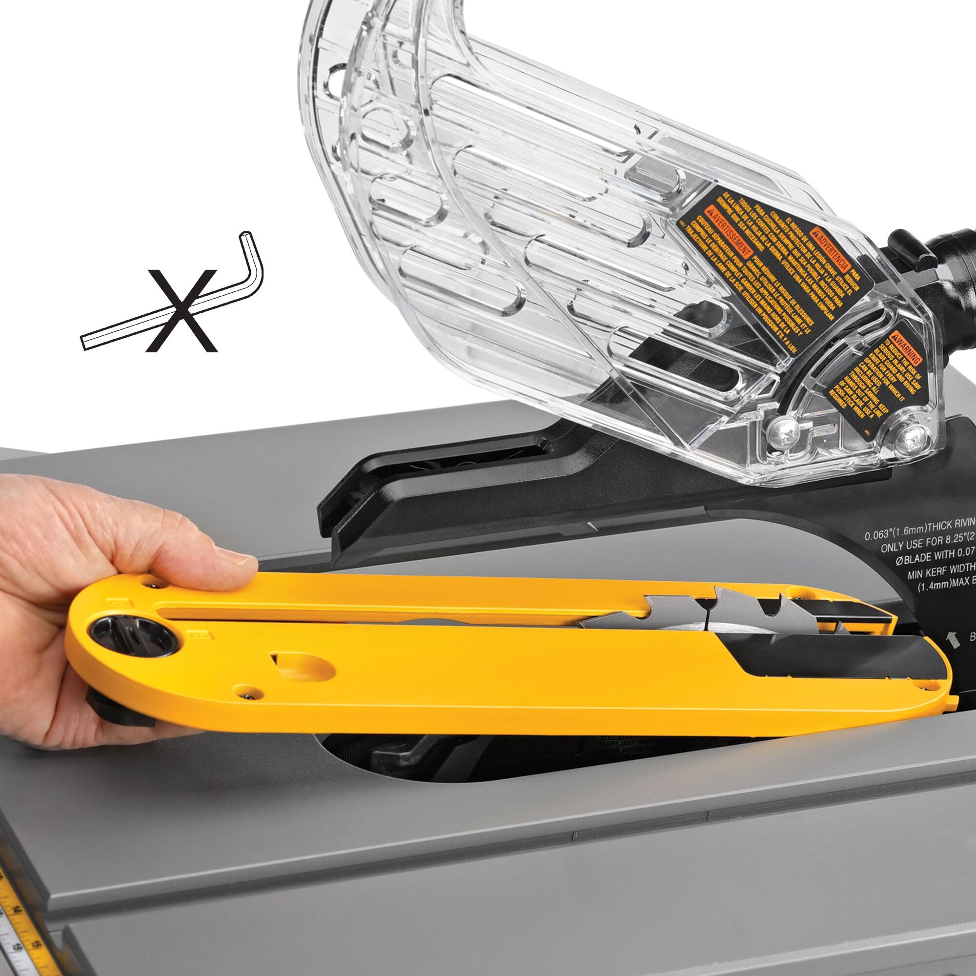 dewalt-15-amp-8-1-4-in-compact-portable-jobsite-table-saw-dwe7485 image 8