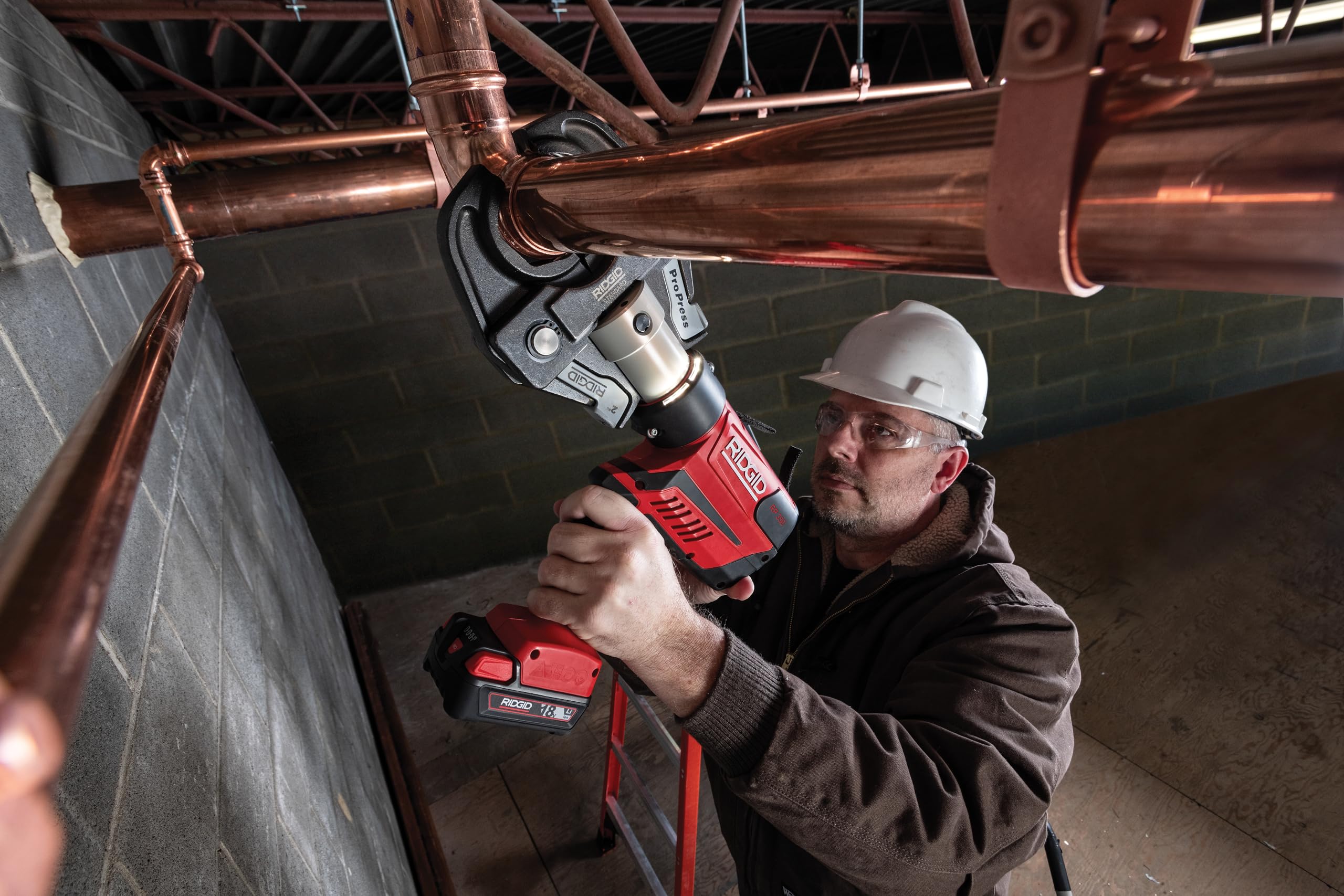 ridgid-rp-350-propress-press-tool-67083-with-led-bluetooth-for-standard-series-j image 4
