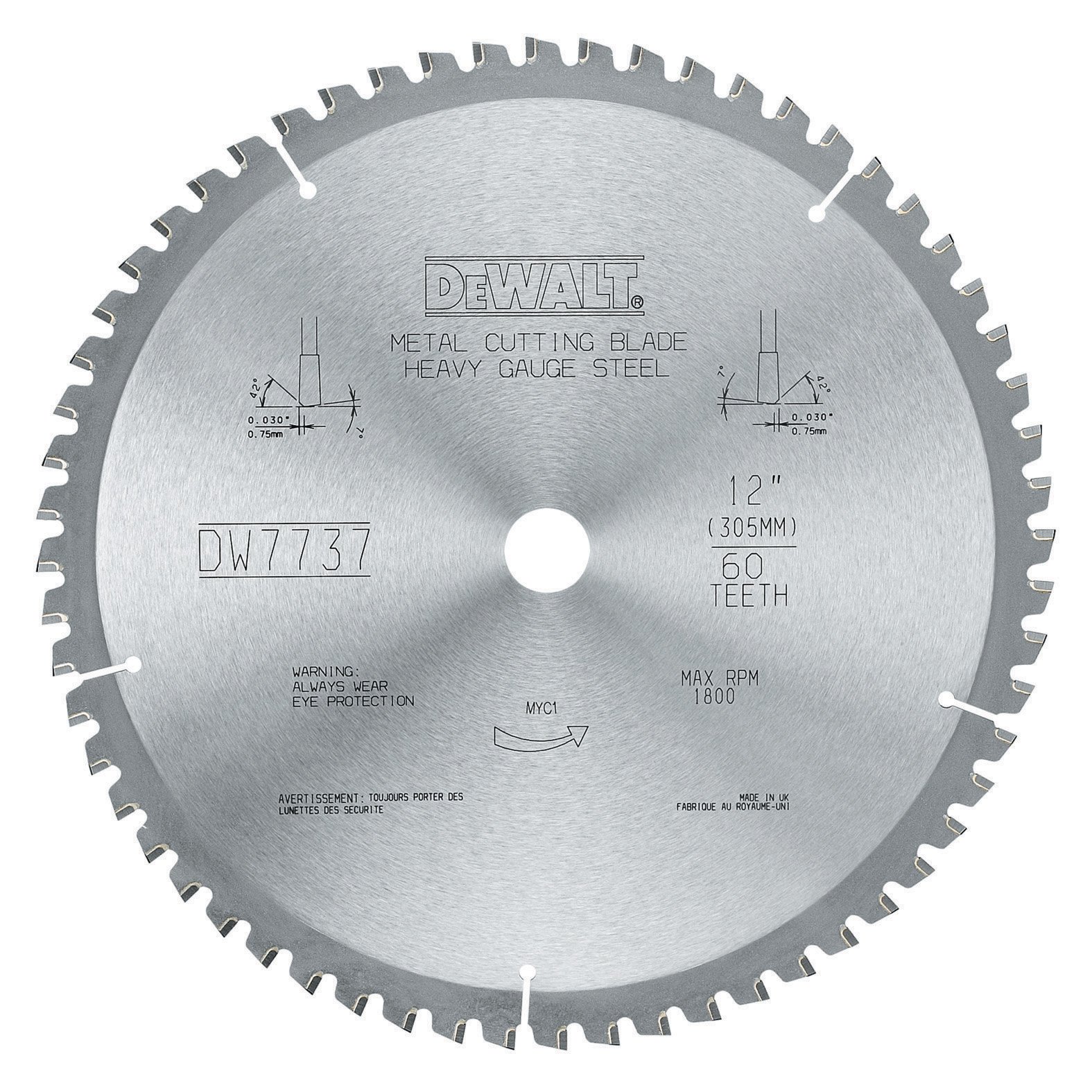 dewalt-dwa7747-14-inch-66-tooth-ferrous-metal-cutting-saw-blade image 8