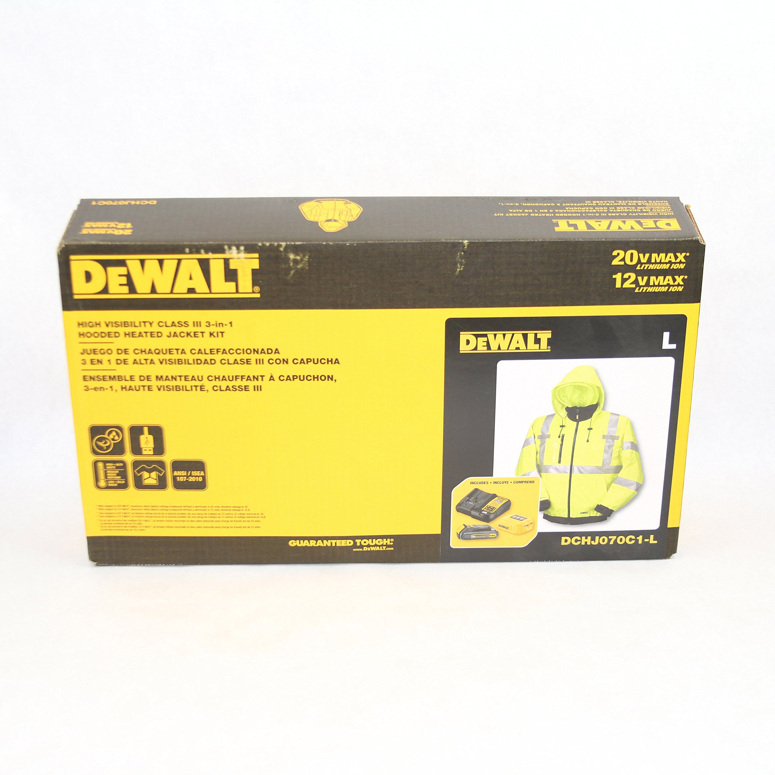 dewalt-dchj070c1-l-20v-12v-max-high-vis-heated-jacket-kit-large image 3