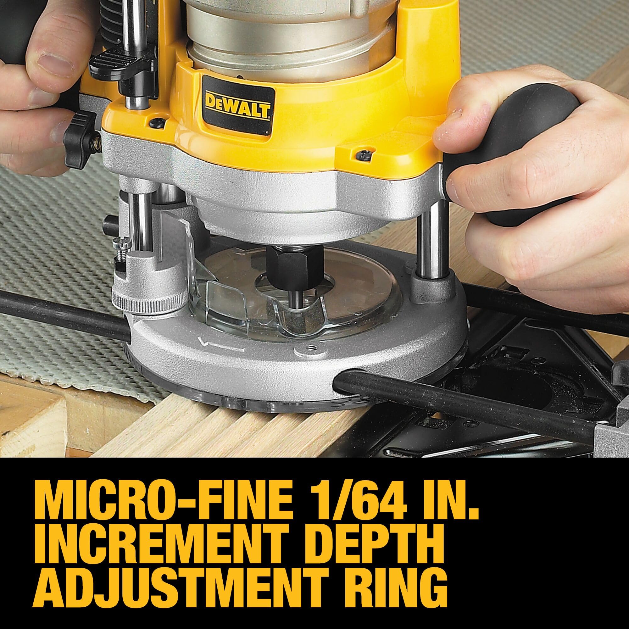 dewalt-dw618pkb-2-1-4-hp-fixed-plunge-base-router-combo-kit image 5