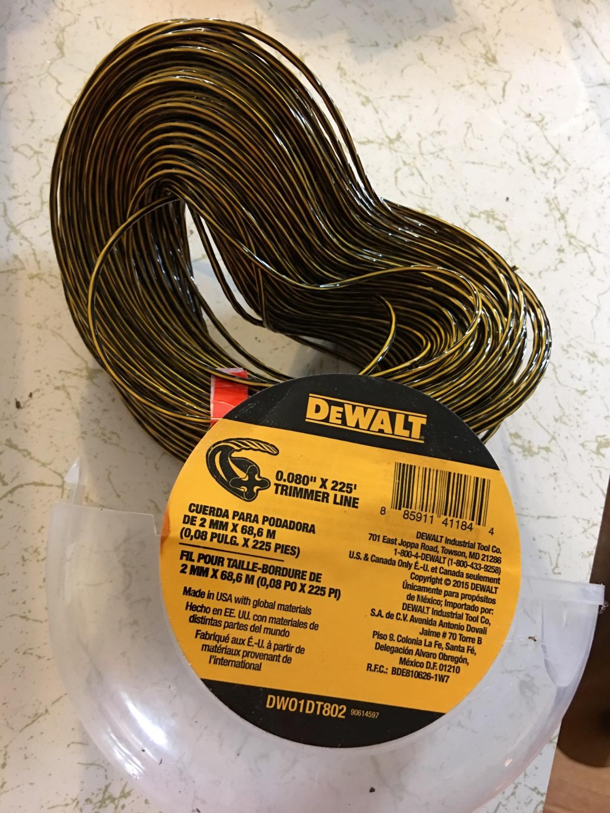 Reliable line for heavy work