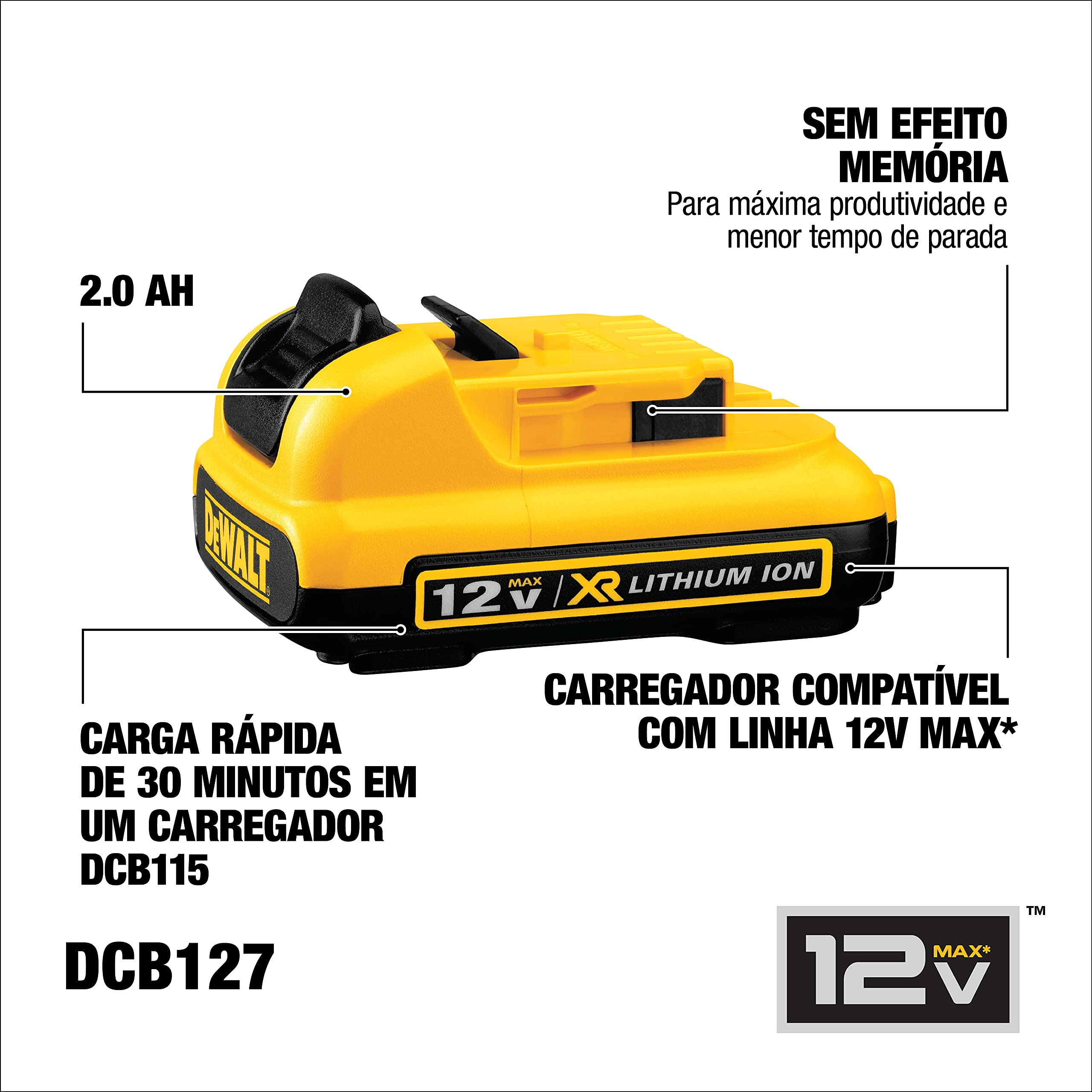 dewalt-dcb127-12v-max-2-0ah-lithium-ion-battery image 2