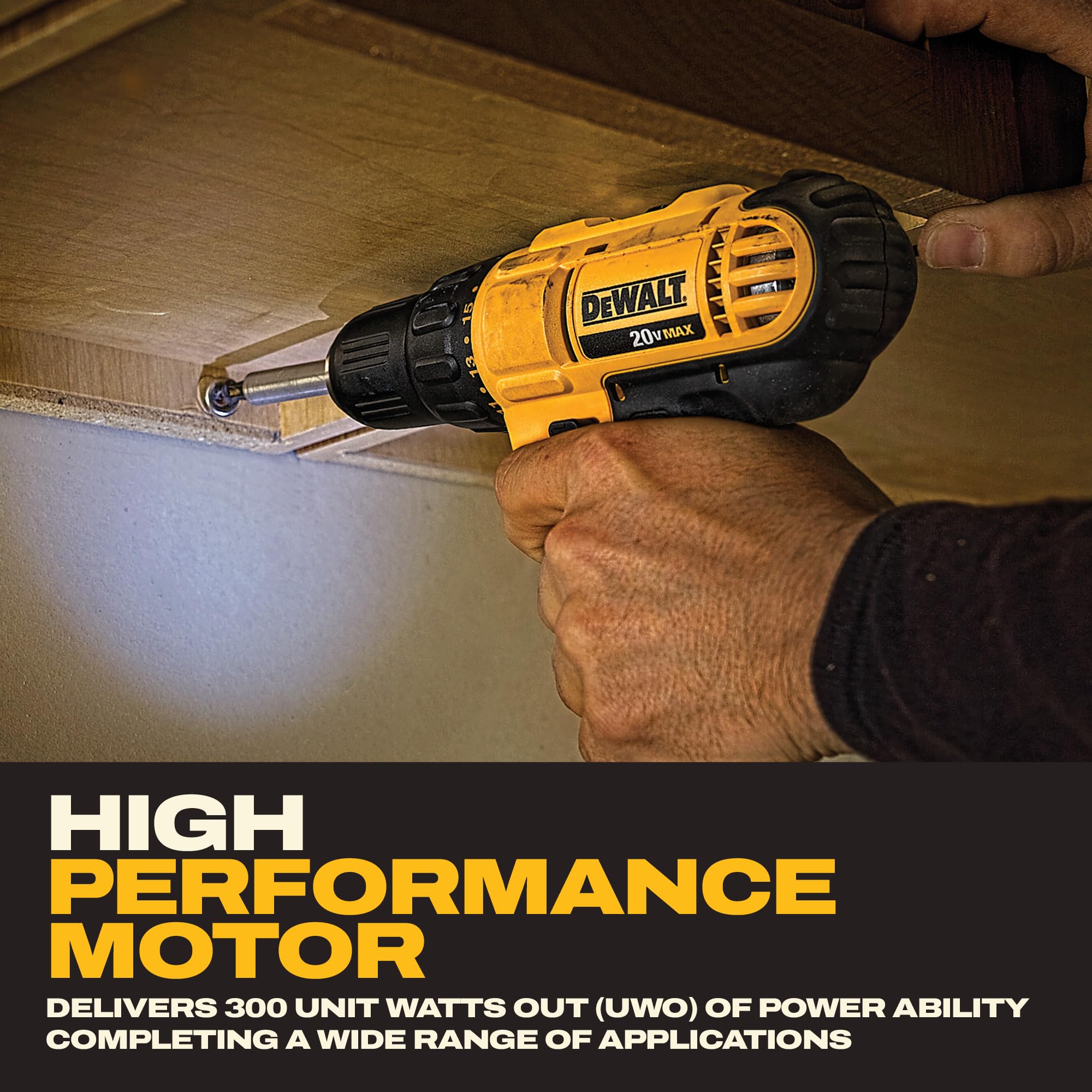 dewalt-20v-max-dcd771c2-2-speed-drill-driver-kit image 4