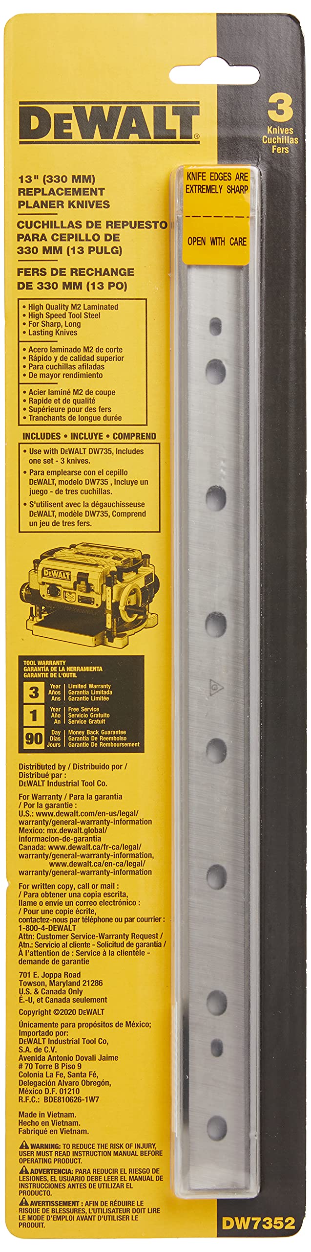 dewalt-dw7352-replacement-planer-knives-for-dw735-13-inch-planer-reversible-m2-t image 2