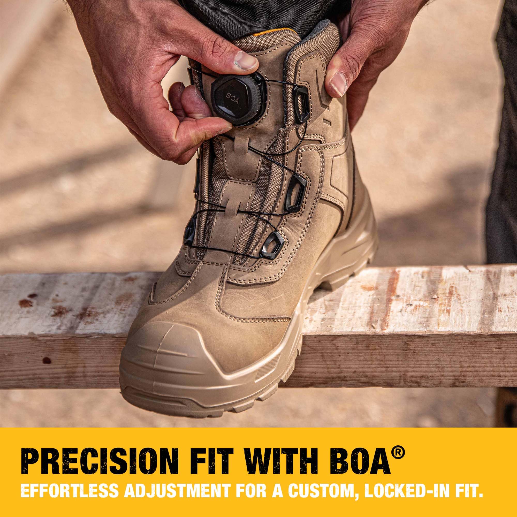 dewalt-richardson-men-s-wide-fit-steel-toe-work-boot-with-boa-fit-system image 2