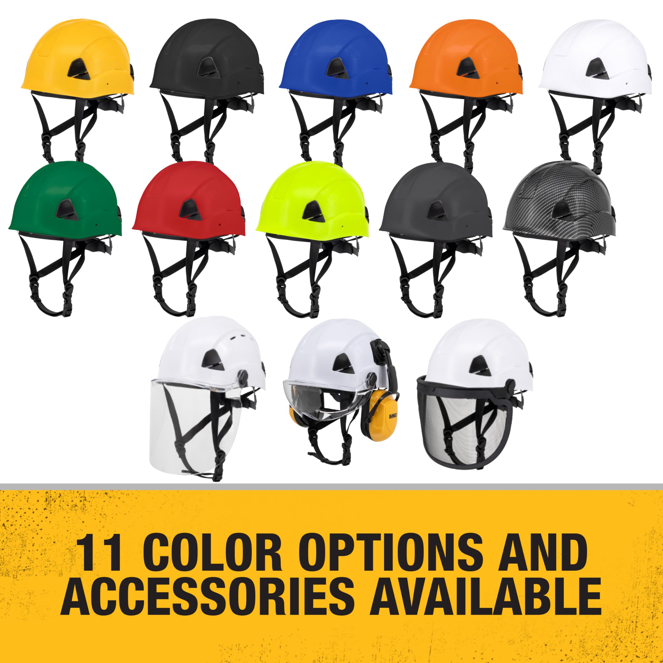 dewalt-dpg22-type-ii-class-e-4-point-ratcheting-non-vented-safety-helmet image 6