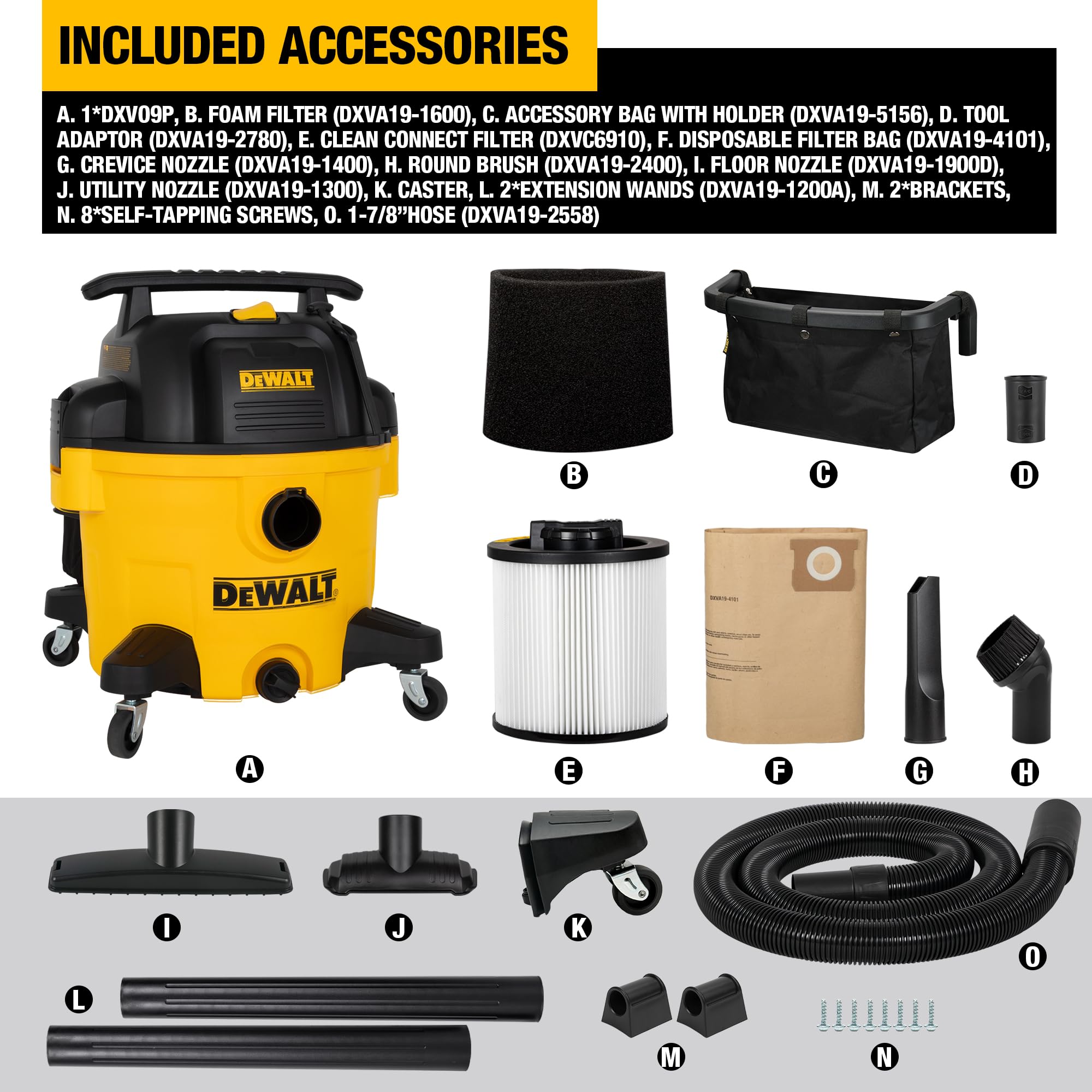 dewalt-dxv09p-9-gallon-5-peak-hp-wet-dry-shop-vacuum image 8