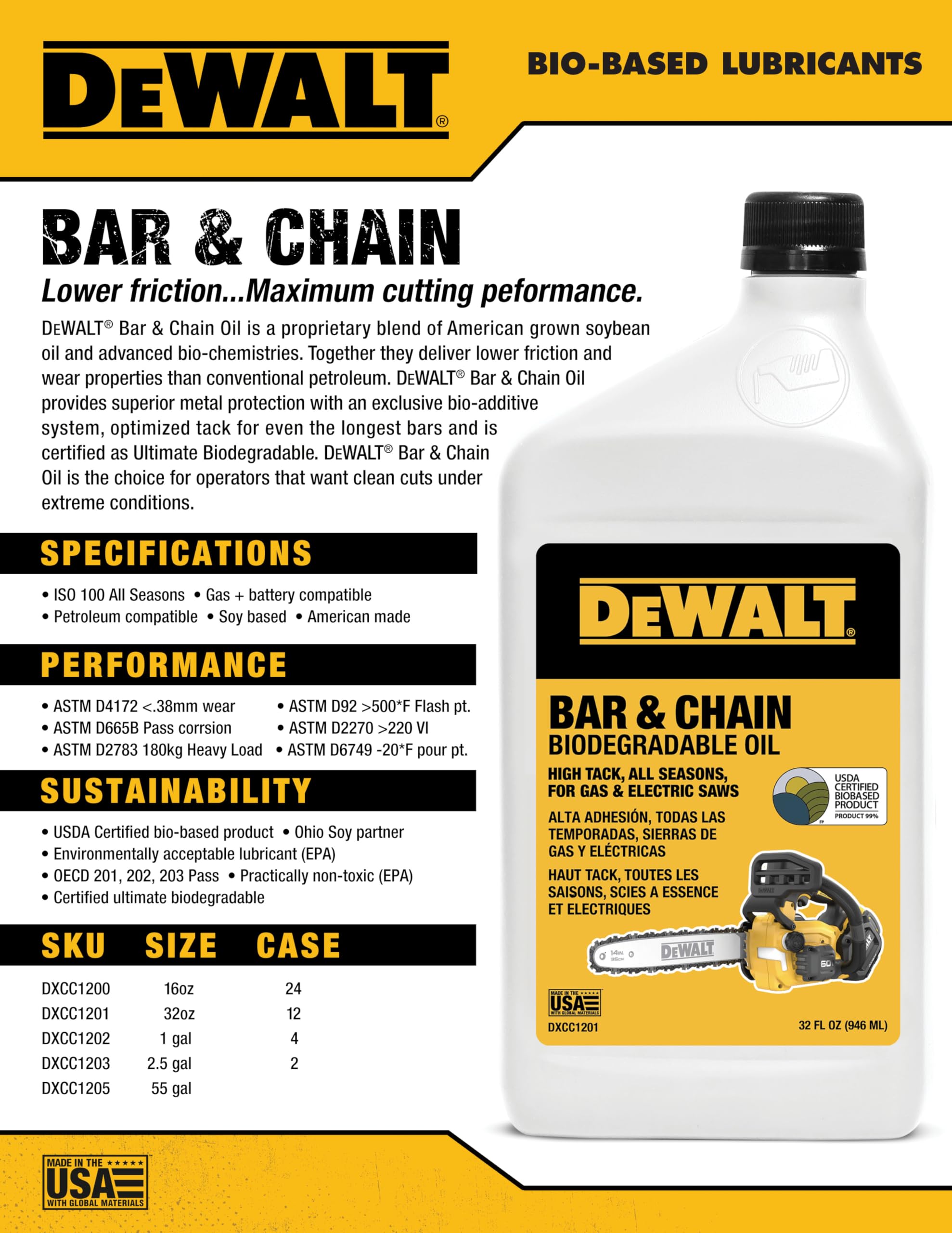 dewalt-biodegradable-bar-chain-oil-32-oz image 2