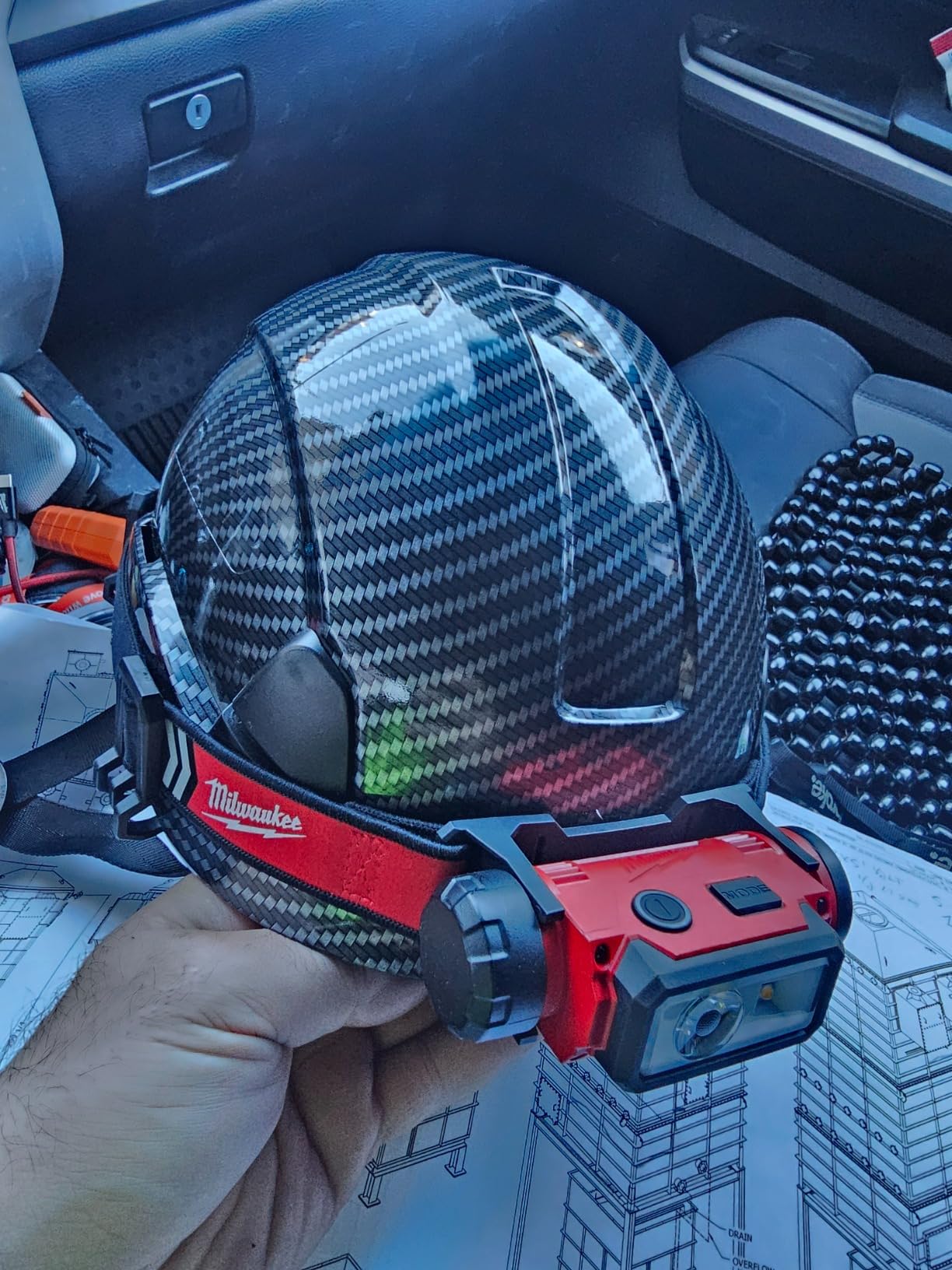 Comfortable hard hat