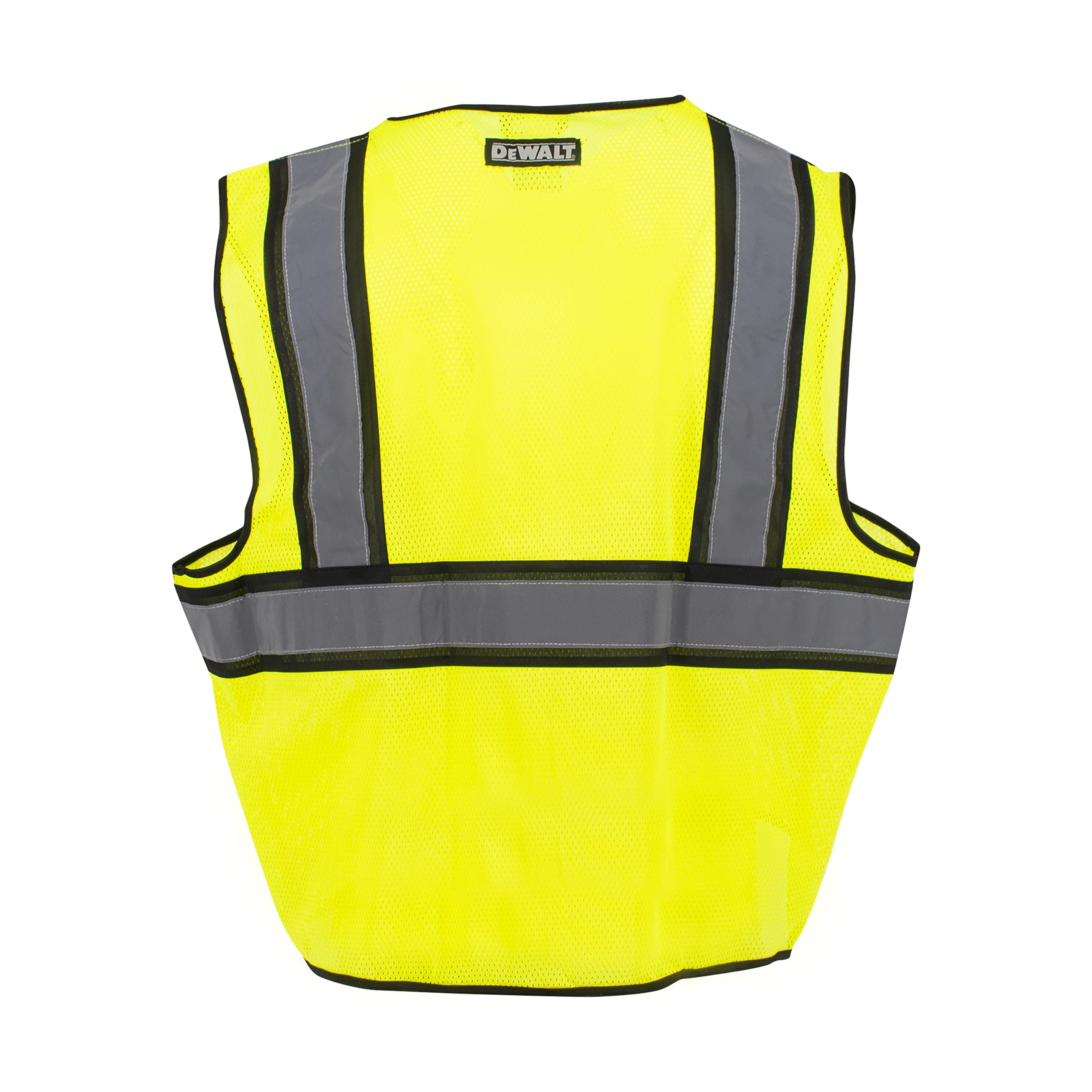 dewalt-dsv221-class-2-high-visibility-mesh-vest-green-large image 2