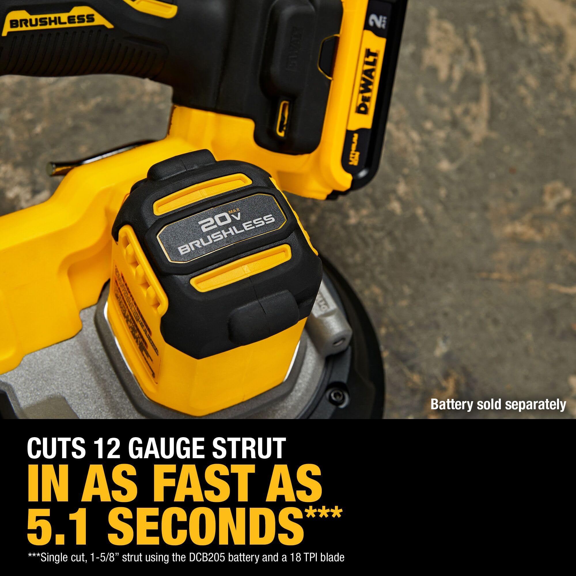dewalt-20v-max-xr-dual-trigger-mid-size-bandsaw-dcs379blr-tool-only image 4