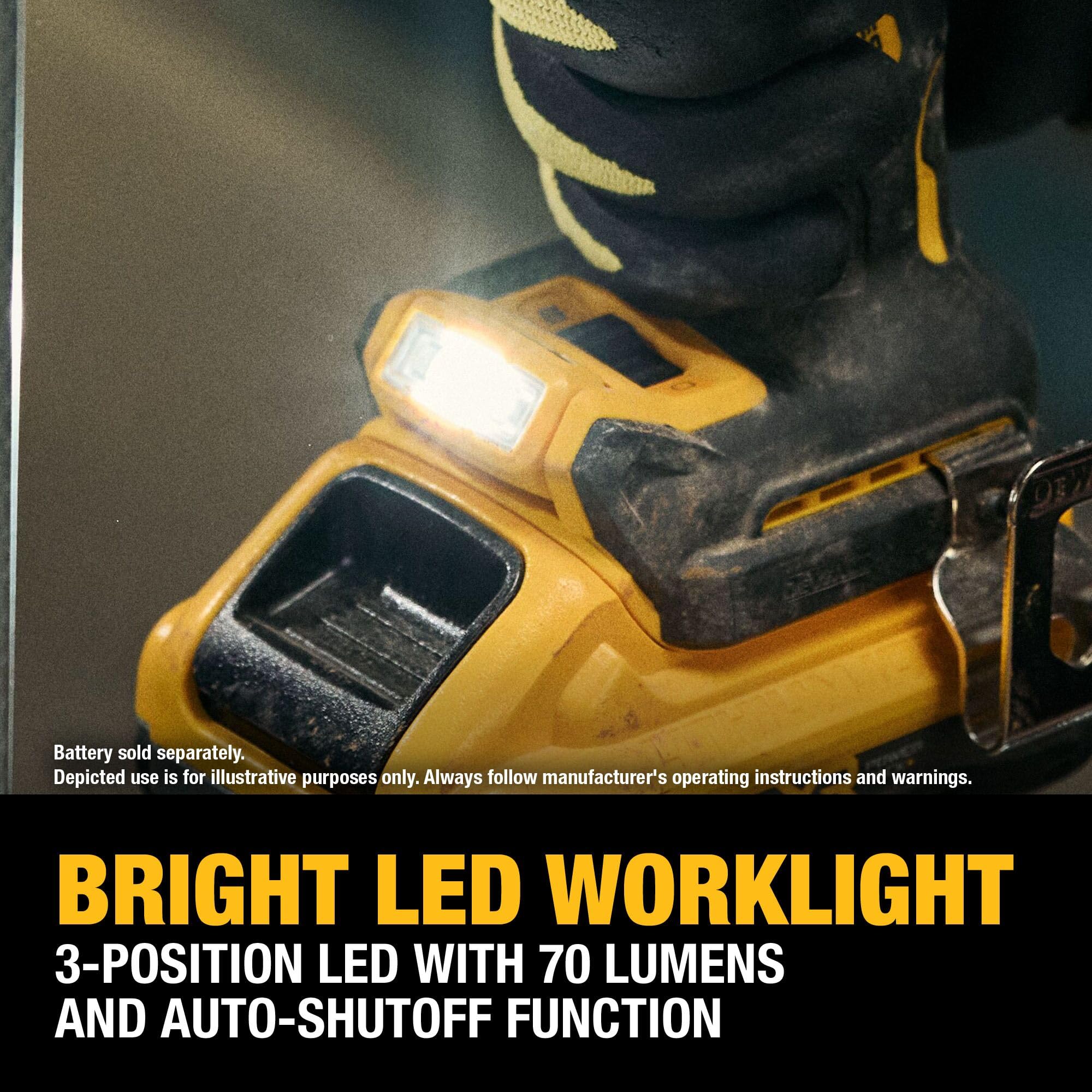 dewalt-dcd806h1-20v-max-xr-1-2-in-brushless-cordless-hammer-drill-kit-with-5ah-b image 8