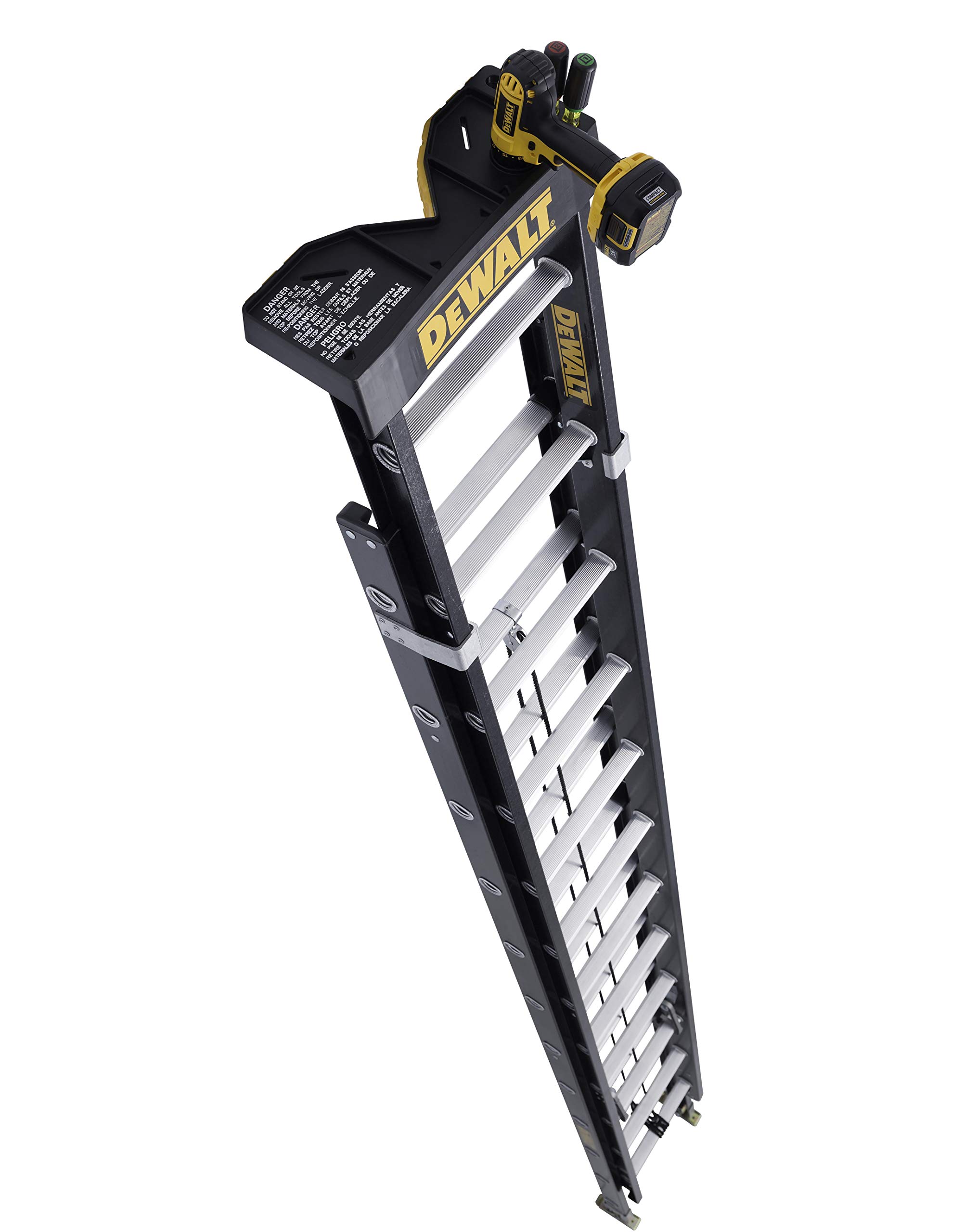 dewalt-dxl3020-20pt-type-ia-20-ft-fiberglass-extension-ladder-with-protop-300-lb image 7