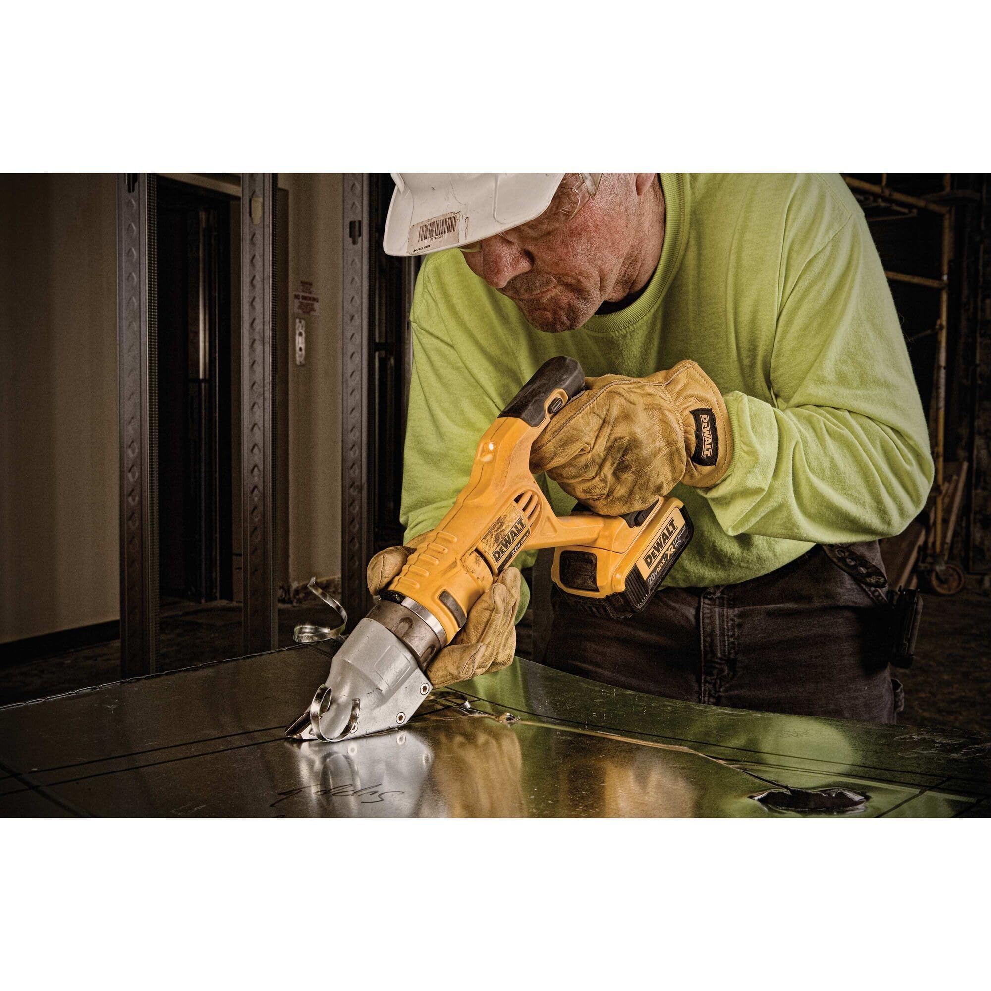 dewalt-dcs494b-20v-max-metal-shear-cutter-360-swivel-head-14-gauge-bare-tool image 2