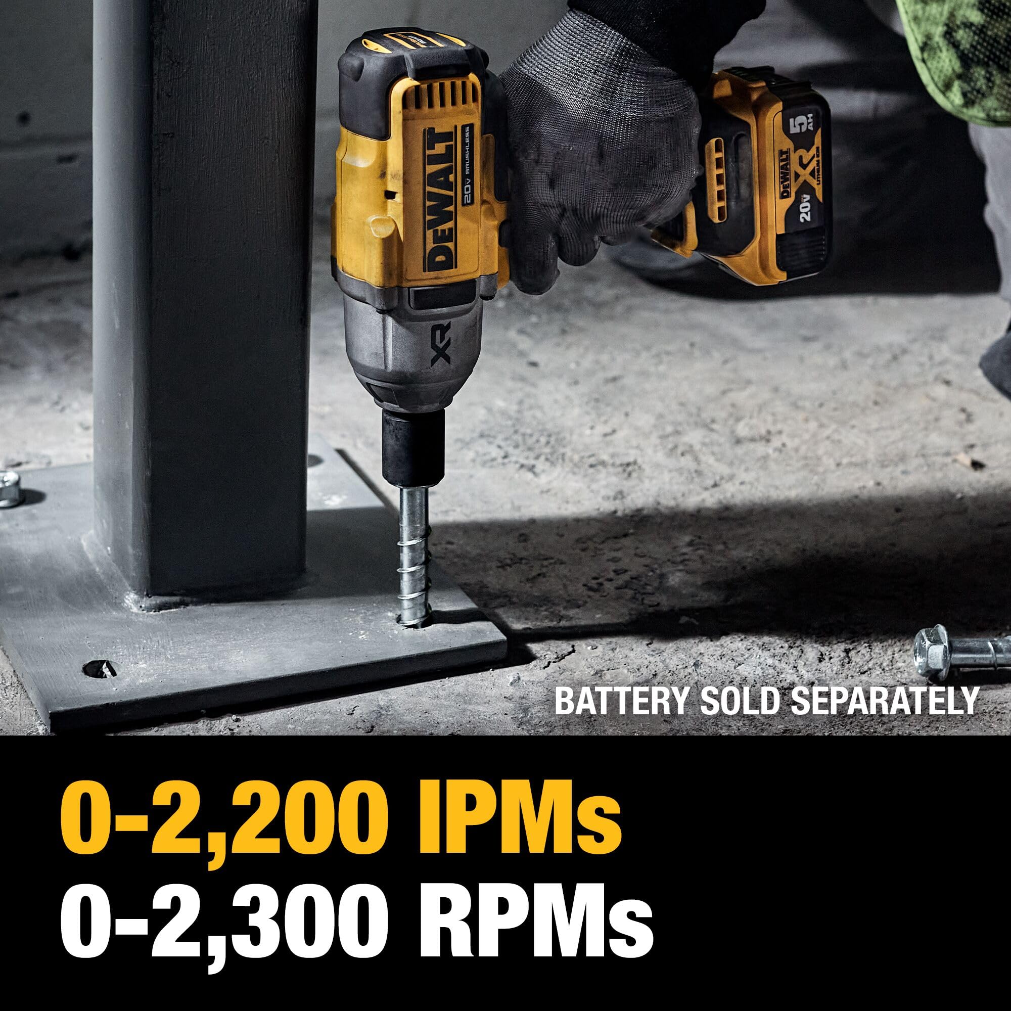 dewalt-dcf900b-20v-max-xr-1-2-high-torque-impact-wrench-brushless-tool-only image 7