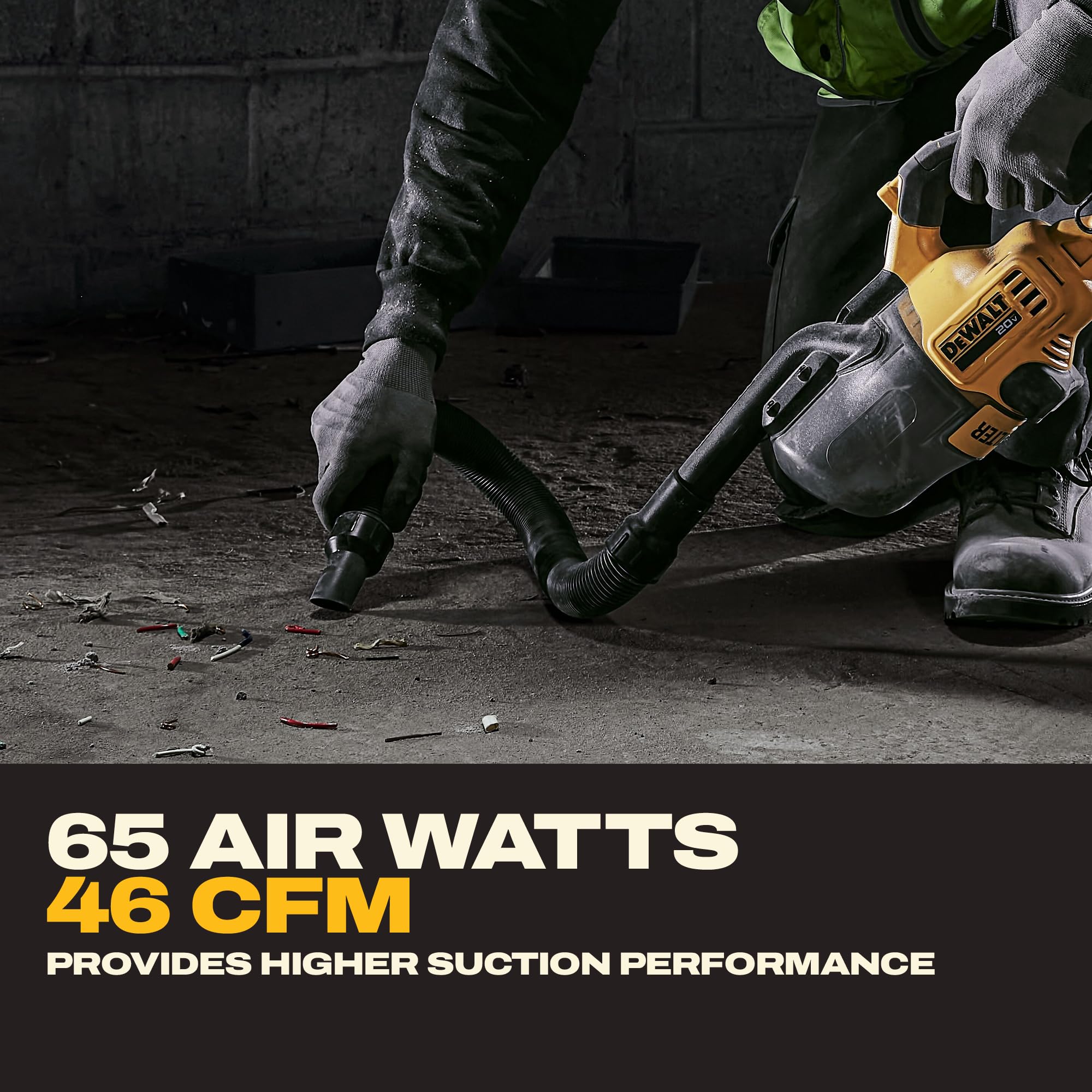 dewalt-20v-max-handheld-vacuum-with-hepa-filter-and-6-attachments-tool-only-dcv5 image 6