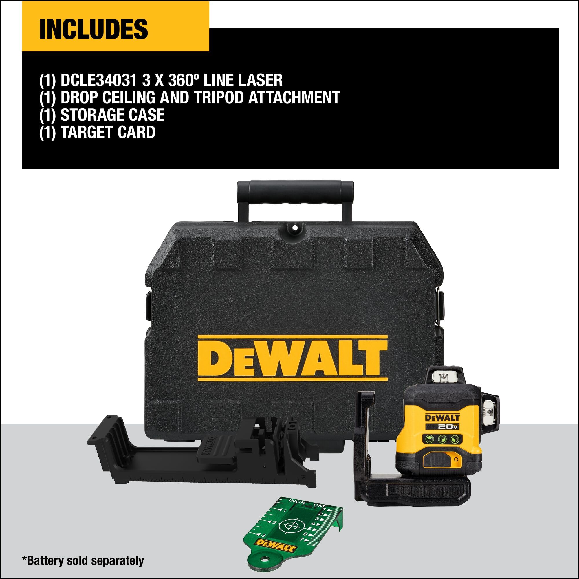 dewalt-dcle34031b-20v-max-3x360-green-cross-line-laser-bare-tool image 2