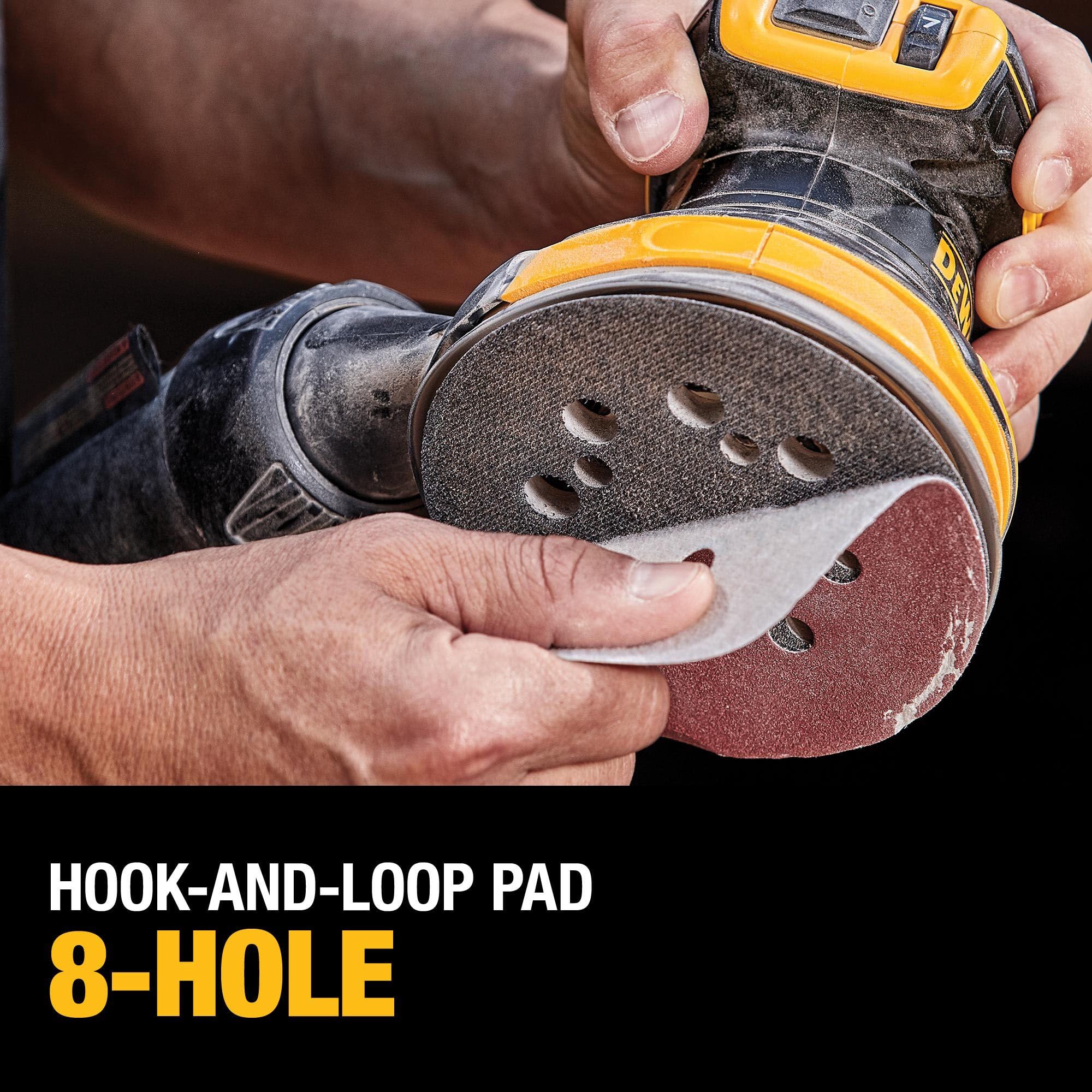 dewalt-20v-max-xr-brushless-5-inch-random-orbital-sander-kit-dcw210p1 image 6