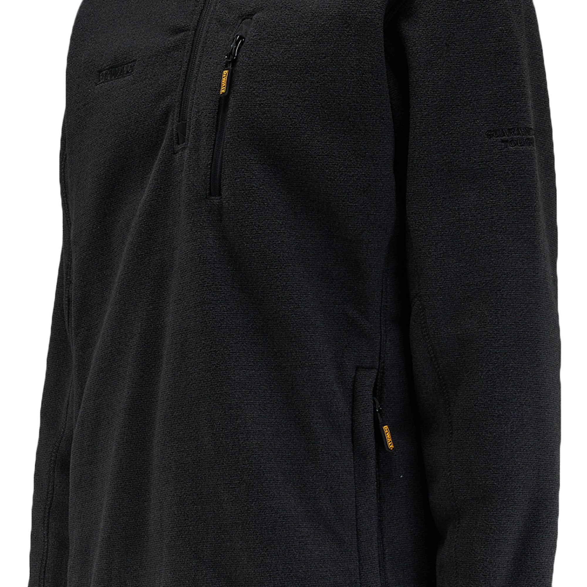 dewalt-men-s-quarter-zip-fleece-pullover-with-zip-pockets image 2